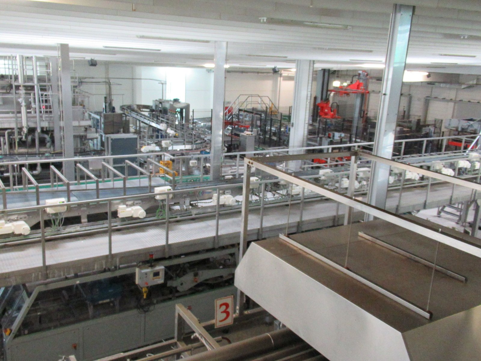 Machinerie d'une usine de brassage