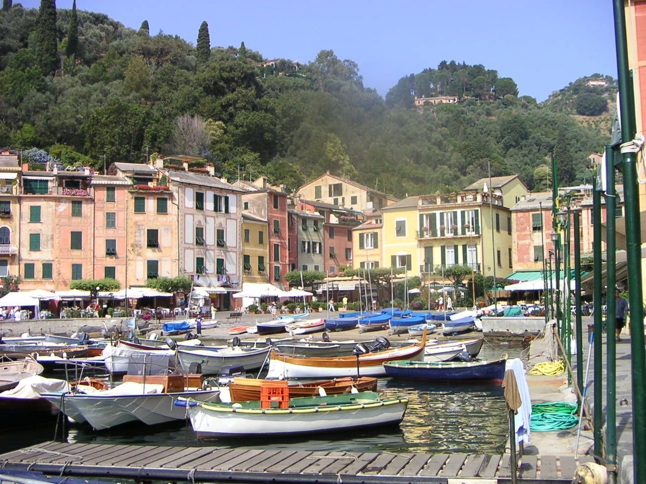 Portofino port Genoa Italy free photo