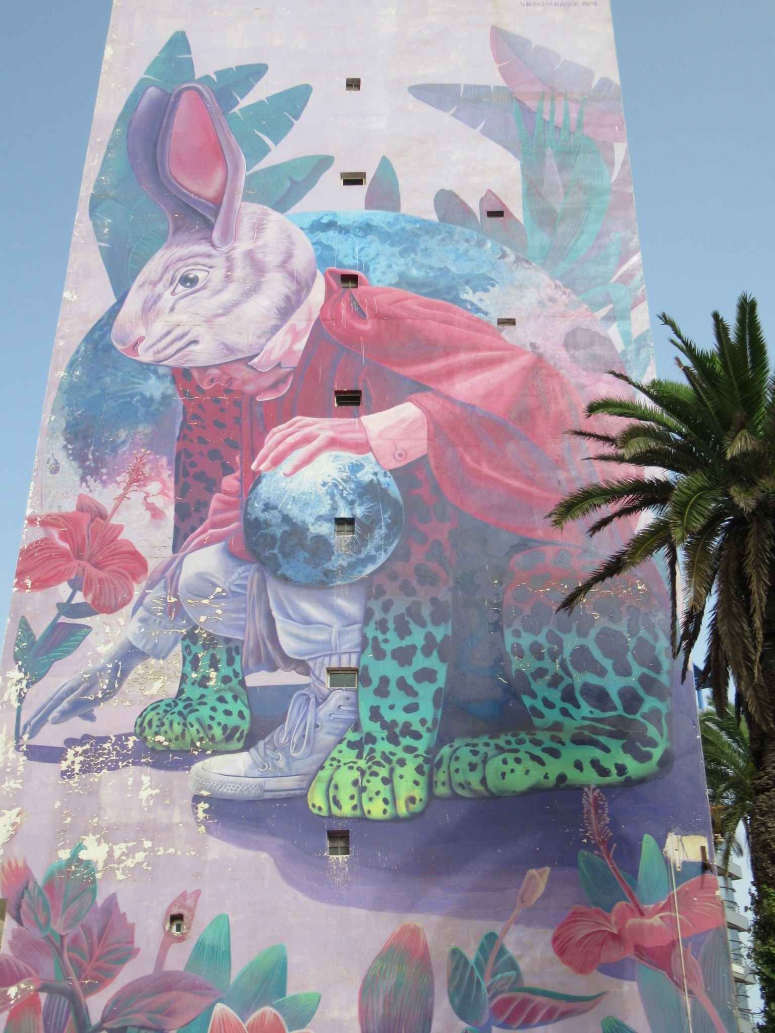 Fresque de la 5ème édition du Sbagha Bagha à Casablanca photo gratuite
