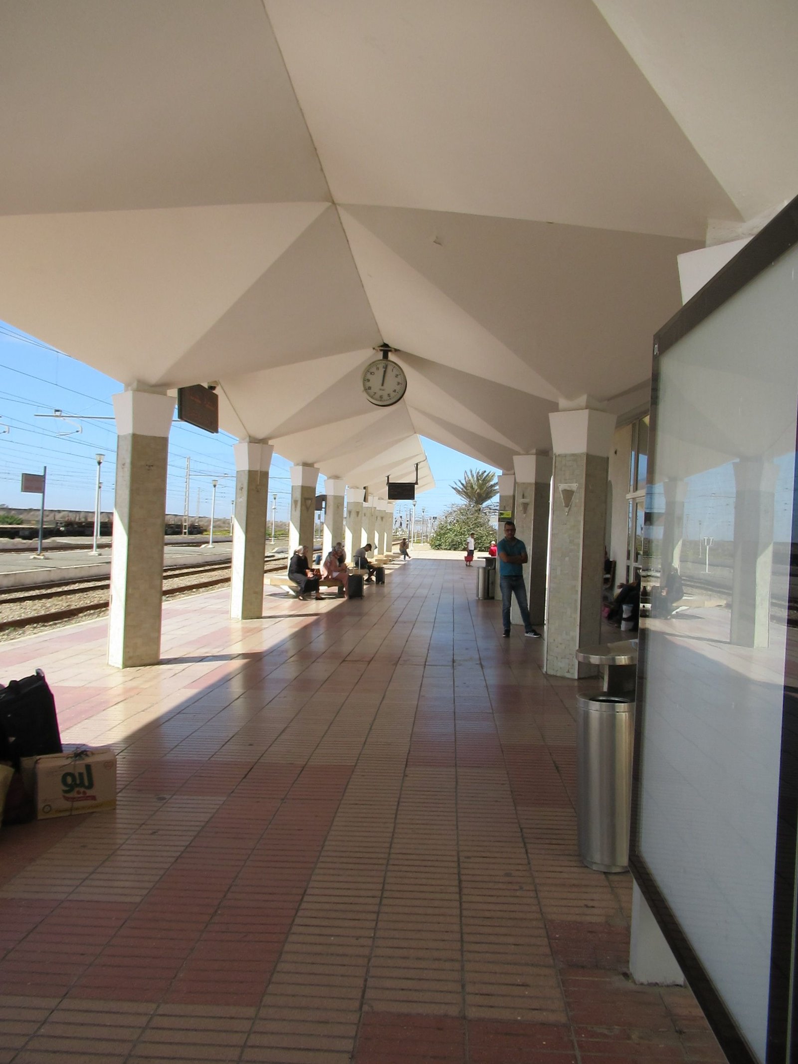 Gare d'El-Jadida au Maroc photo gratuite