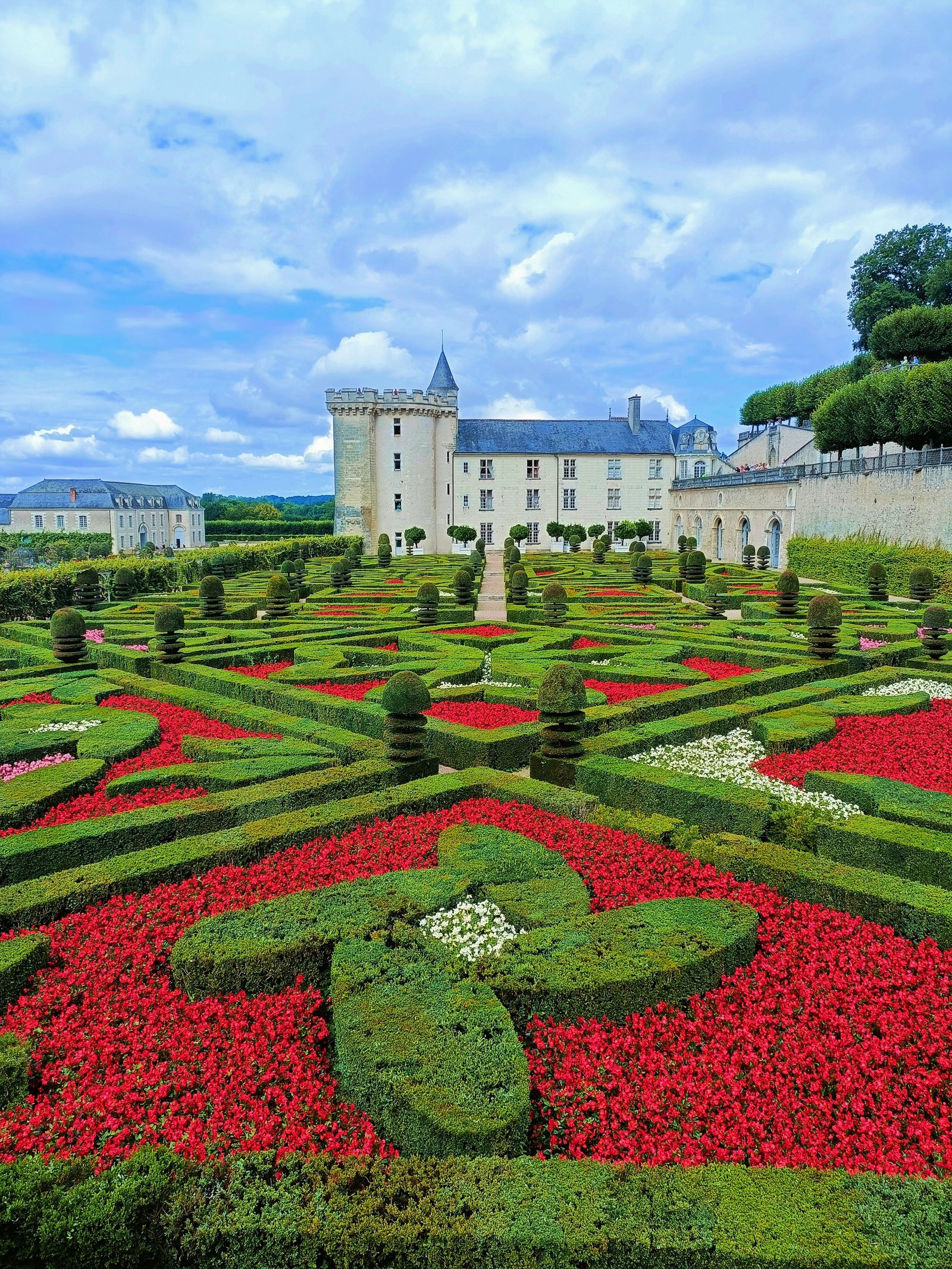Le Château de Villandry et ses célèbres jardins, photo gratuite