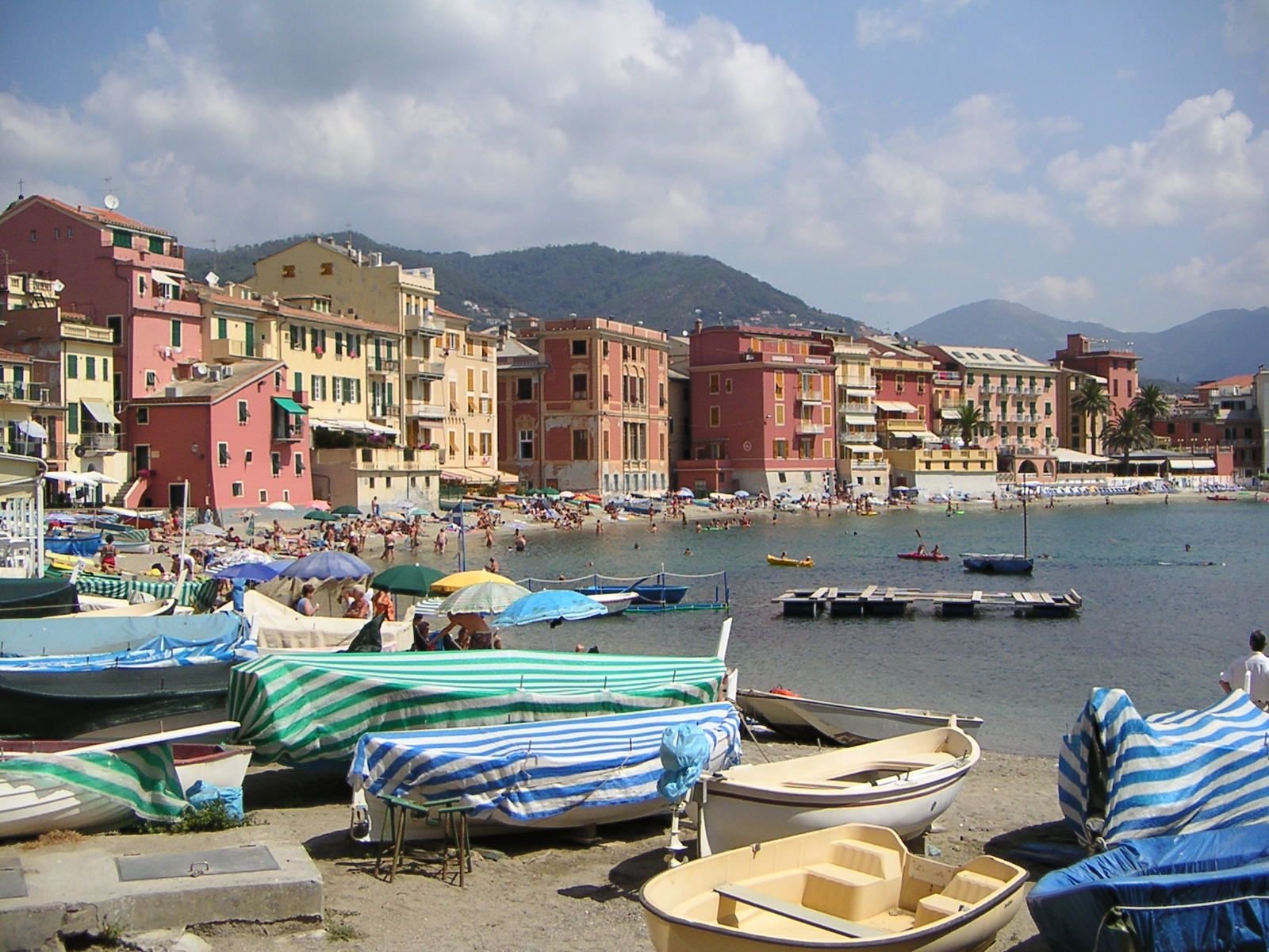 Baie du silence à Sestri Levante en Italie