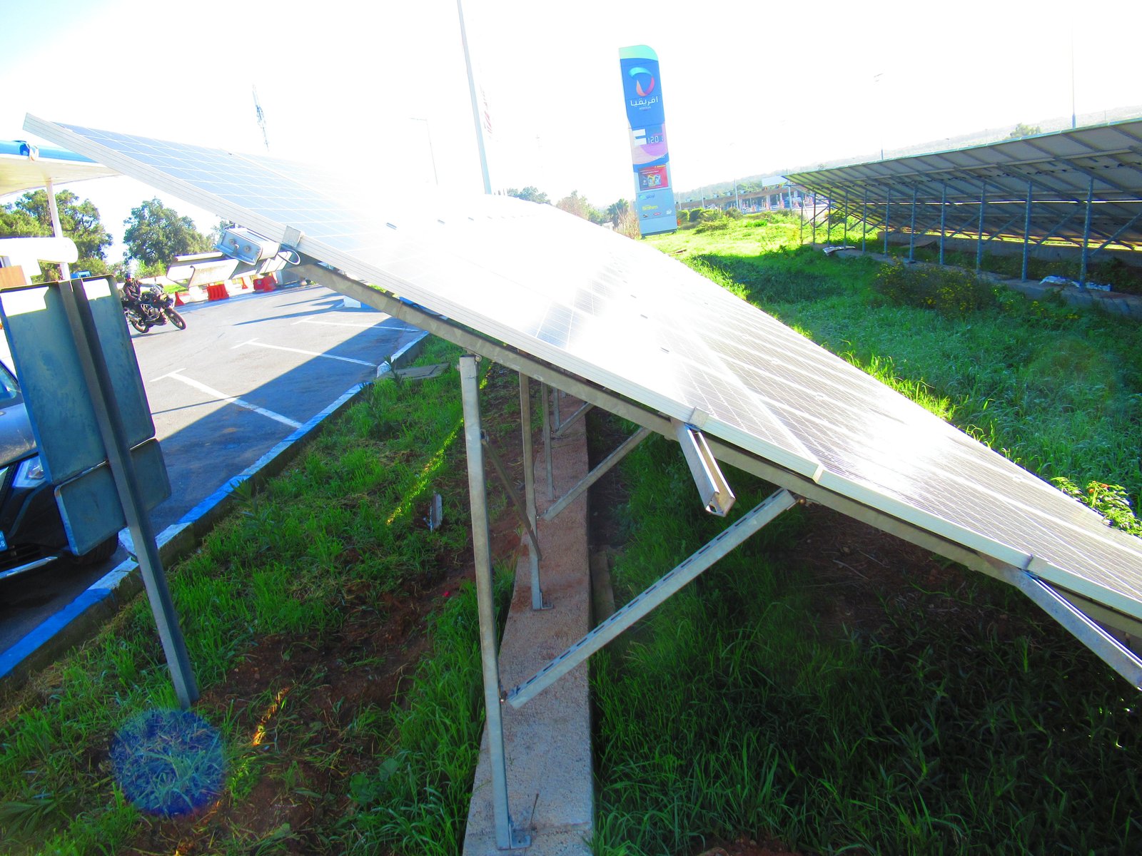 Des panneaux solaires, photo gratuite