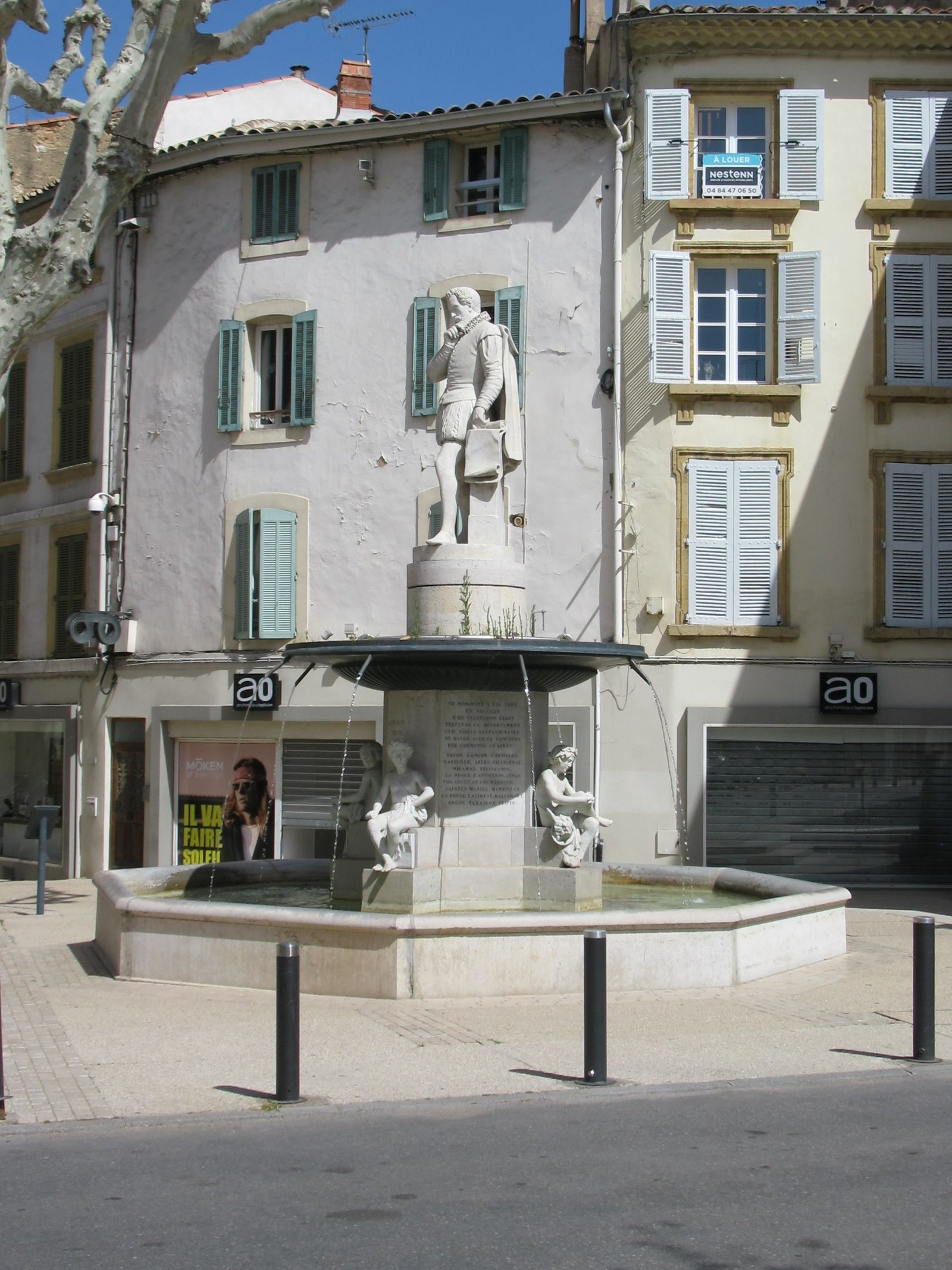 Fontaine de Craponne à Salon de Provence