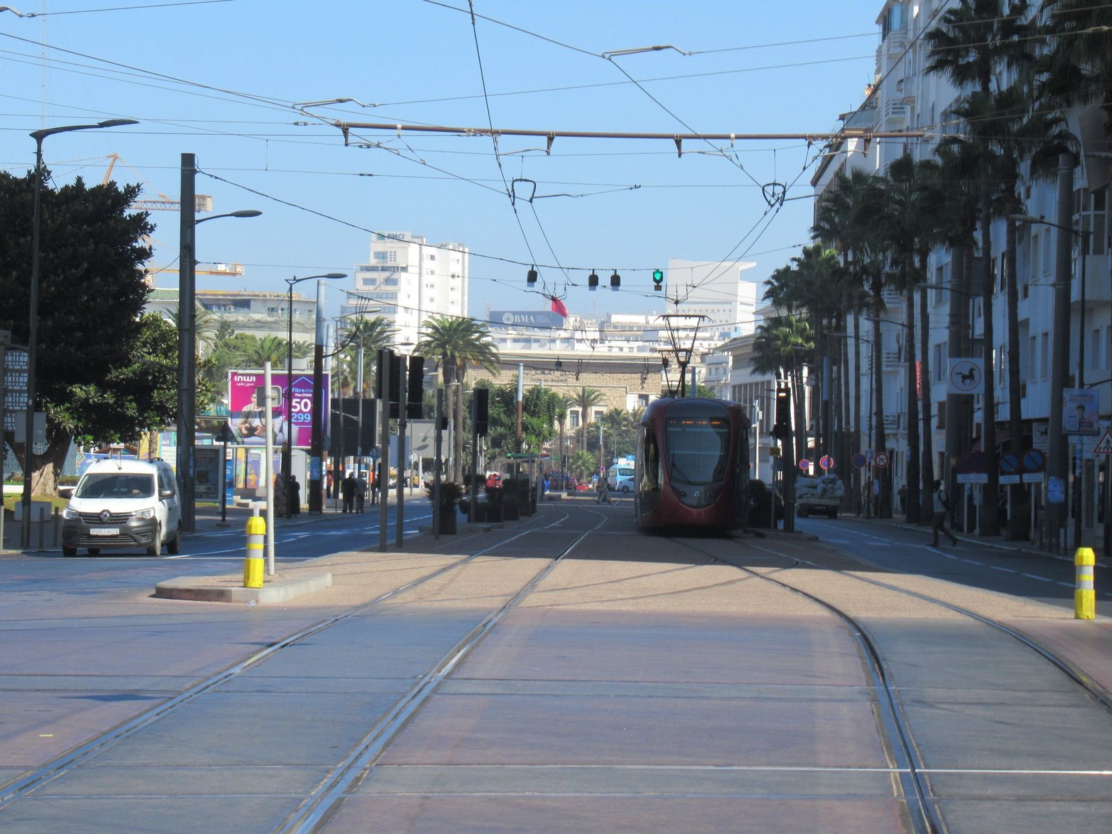 Le tramway de Casablanca, photo gratuite