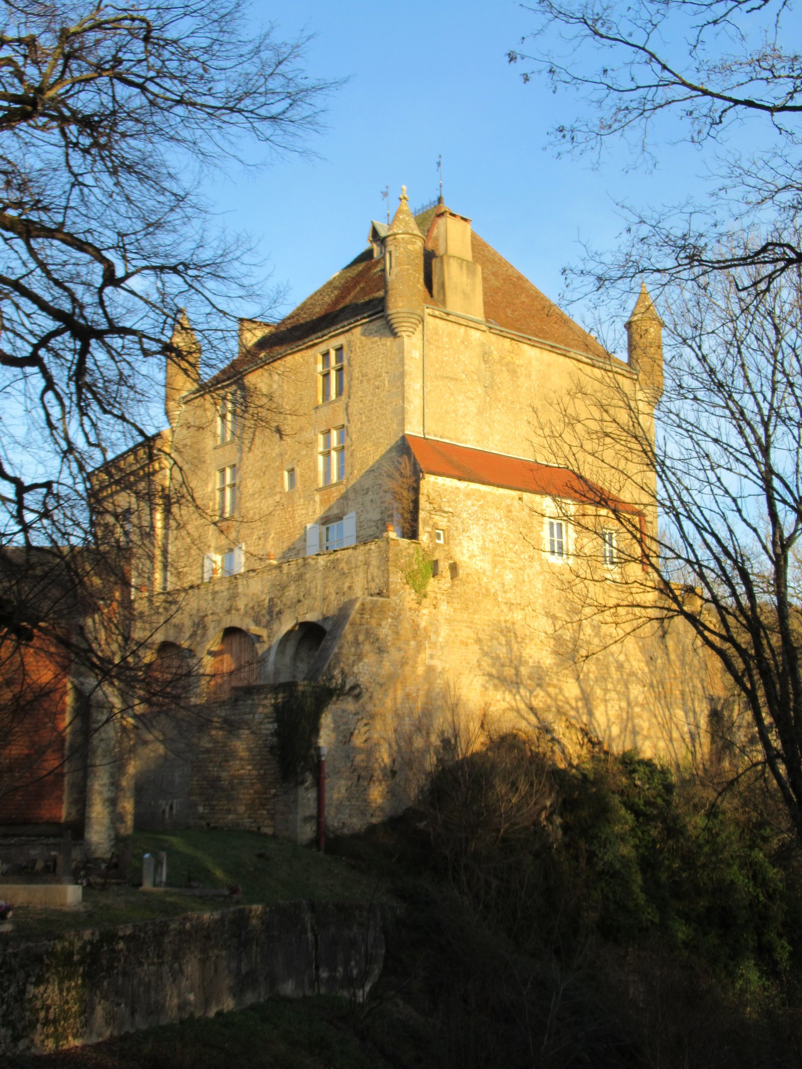 Château de Frontenay en France