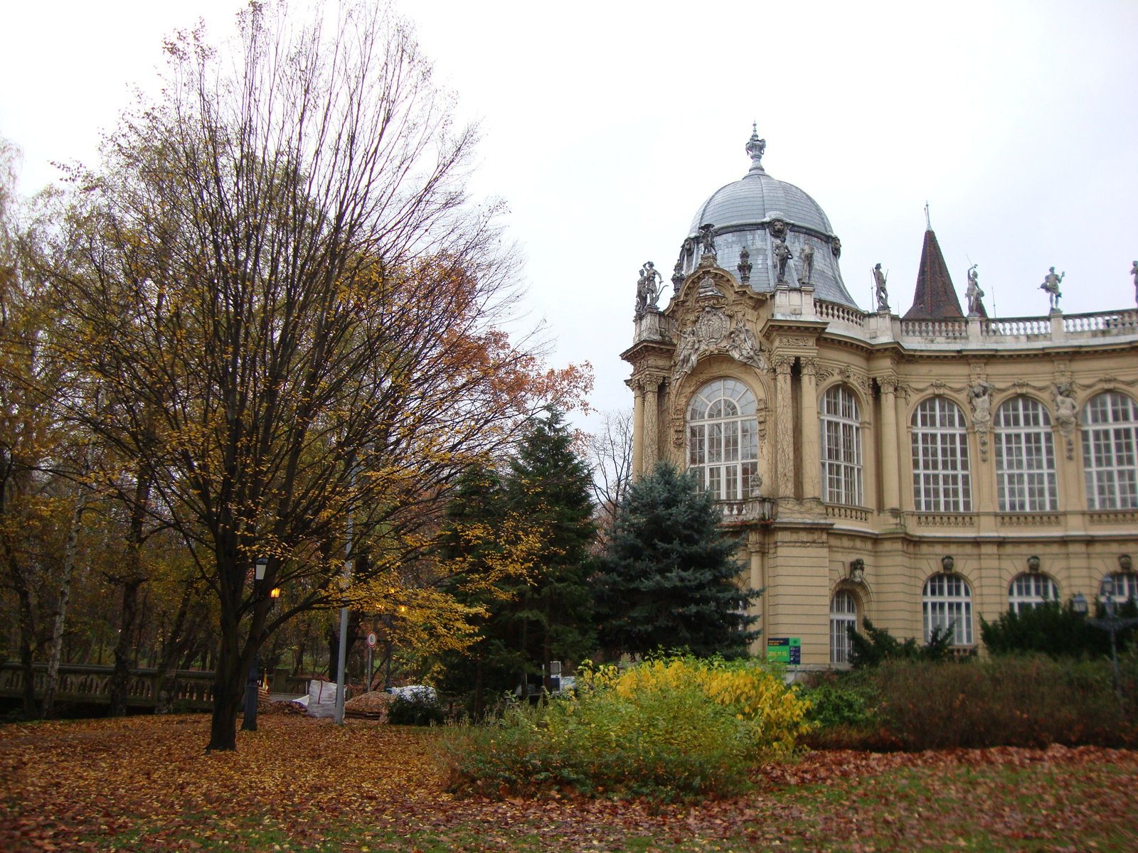 Musée de l'agriculture dans le parc municipal de Budapest