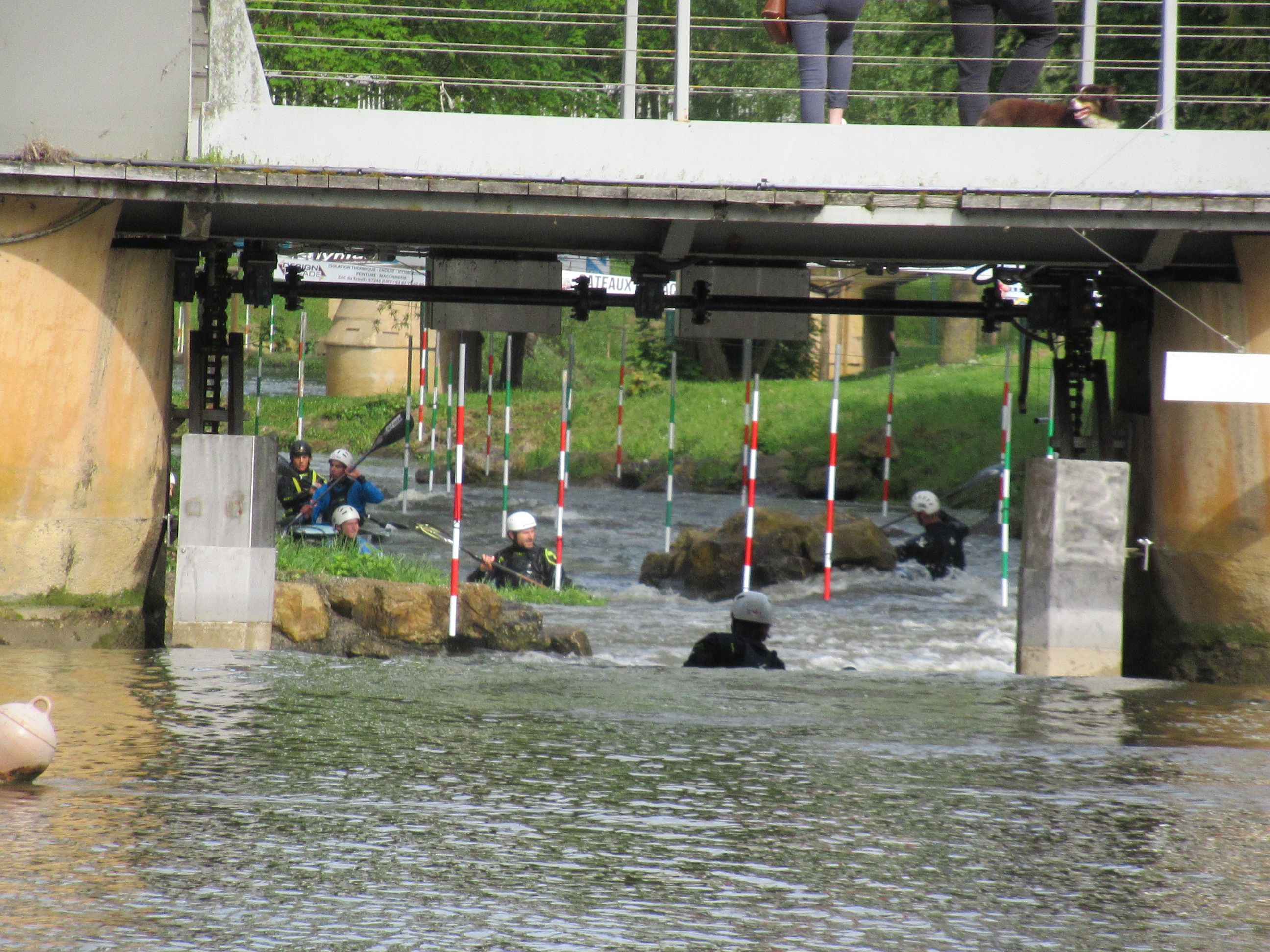 Kayaking on the Moselle