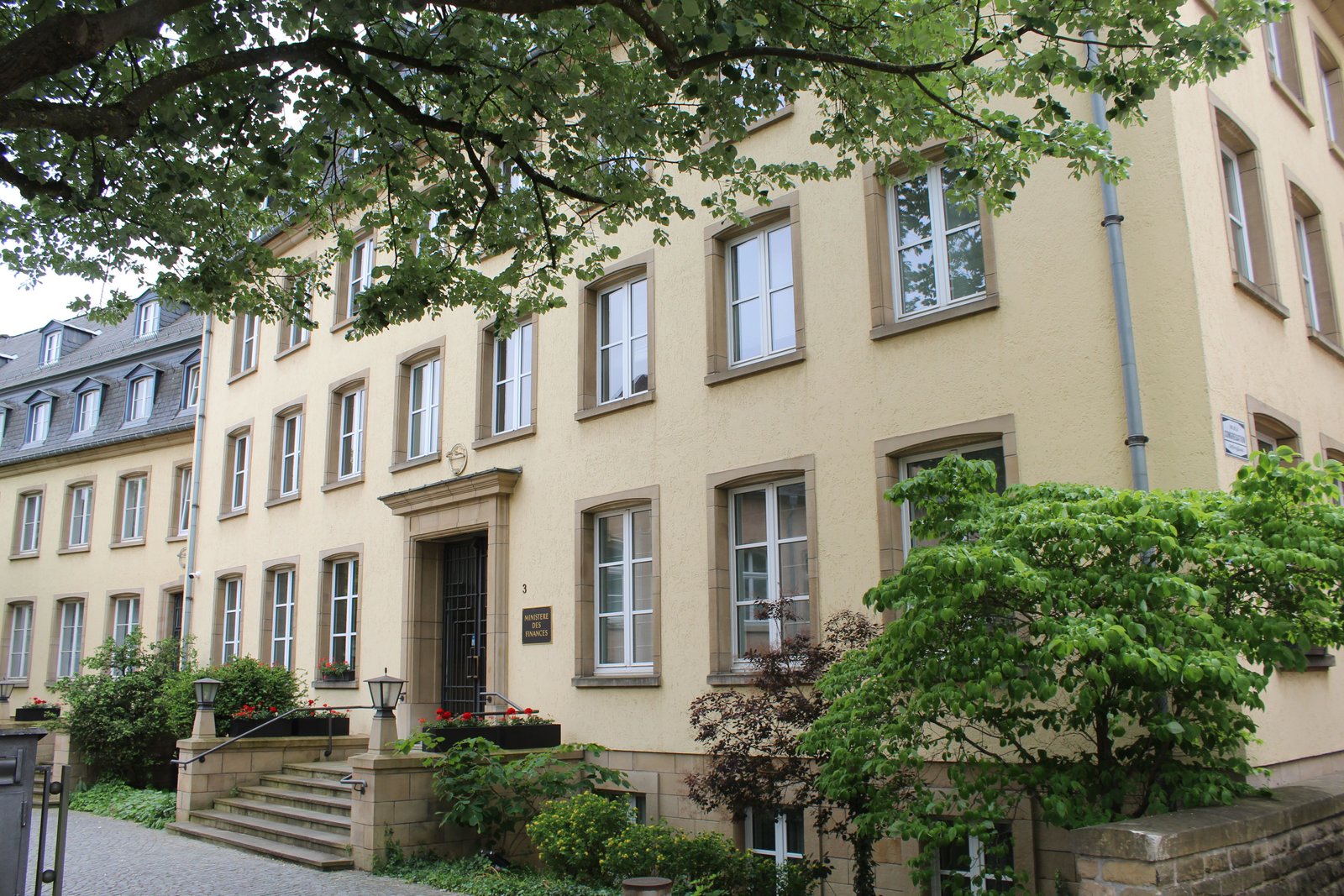 Bâtiment du Ministère des Finances, Luxembourg, photo gratuite