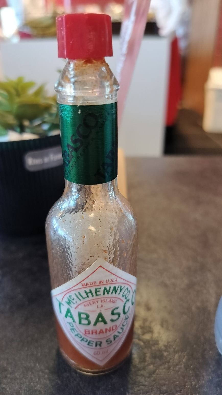sauce piquante Tabasco