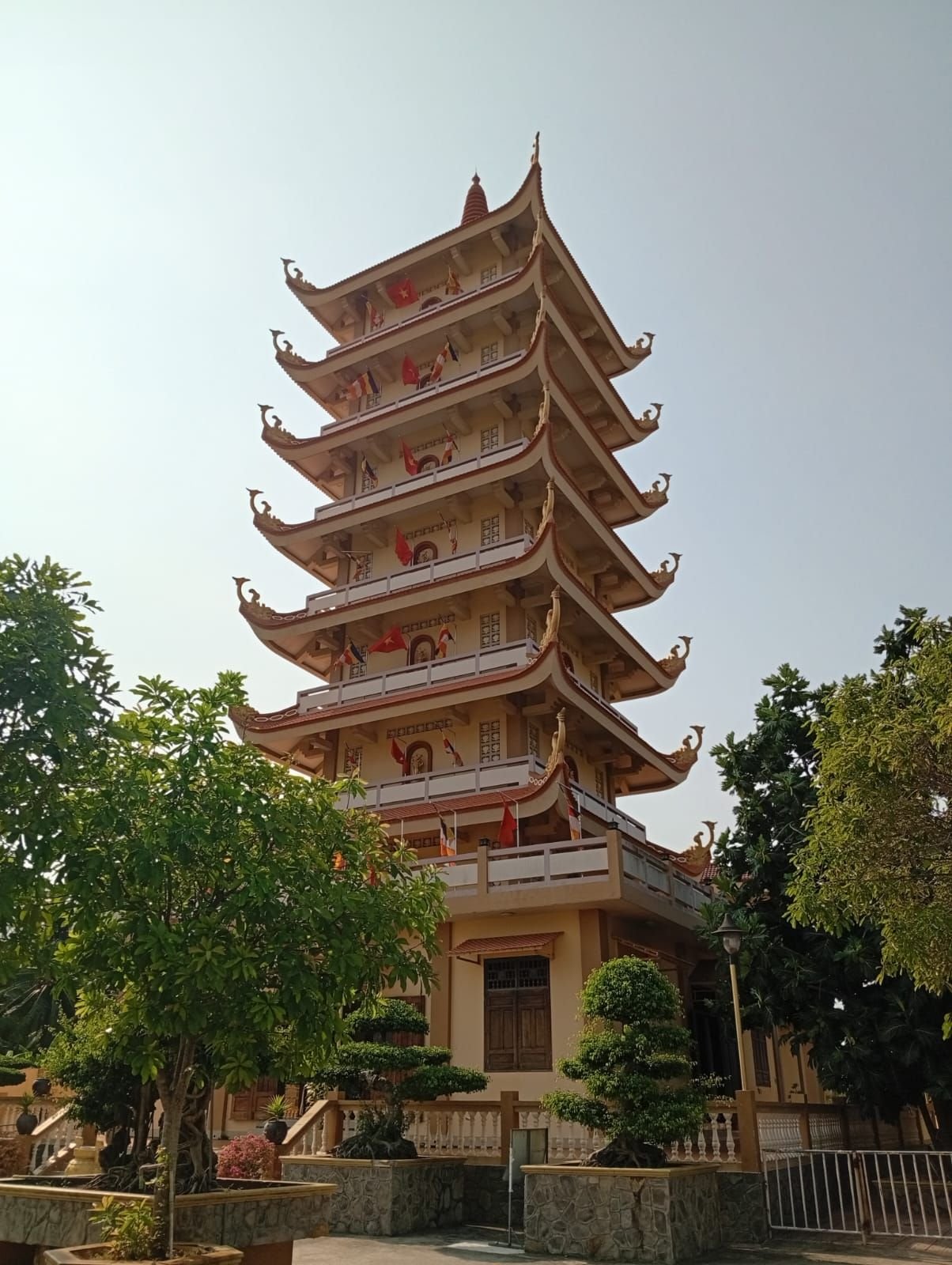 Pagode Vinh Trang, une tour Vietnam, photo gratuite