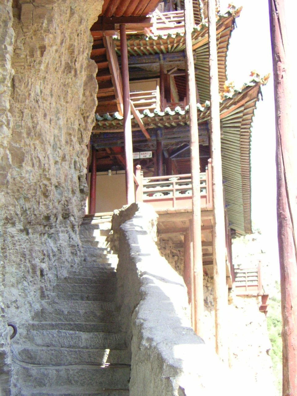 Temple suspendu à la montagne, Chine, Asie photo gratuite