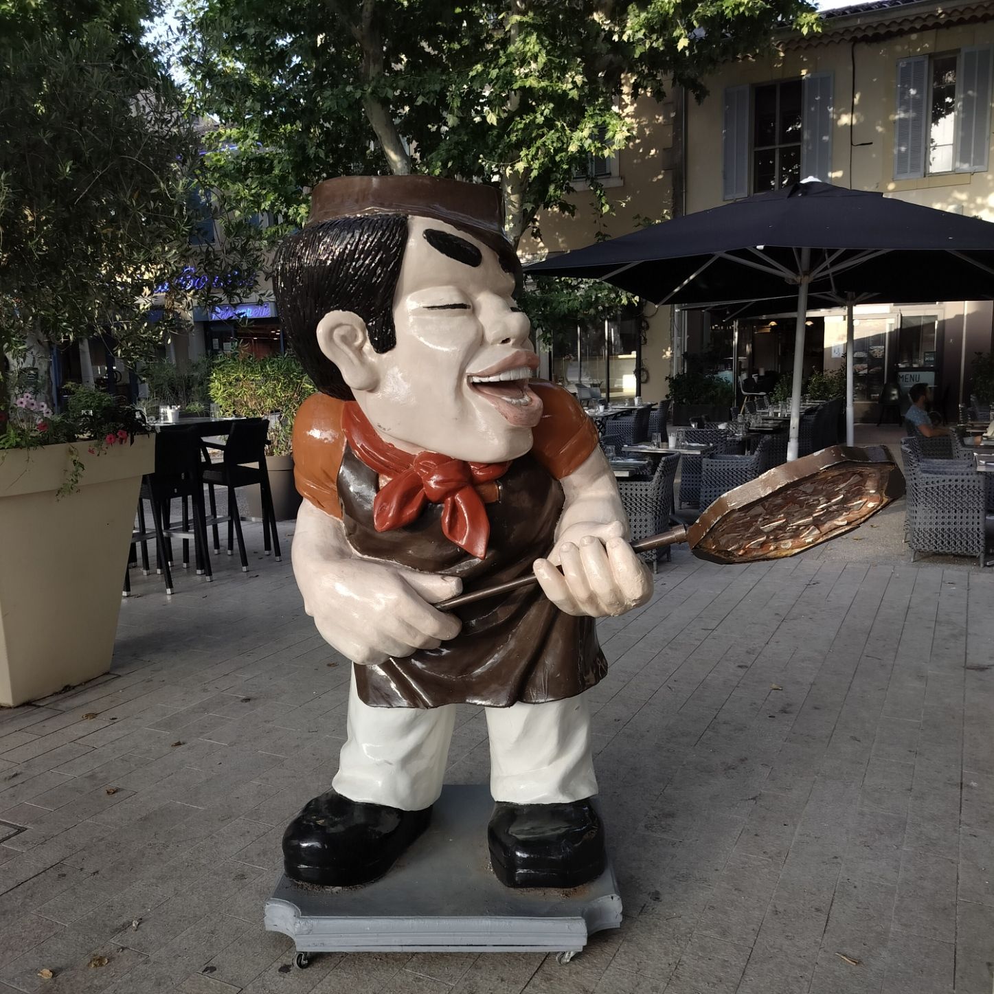 Statut de pizzaiolo géant