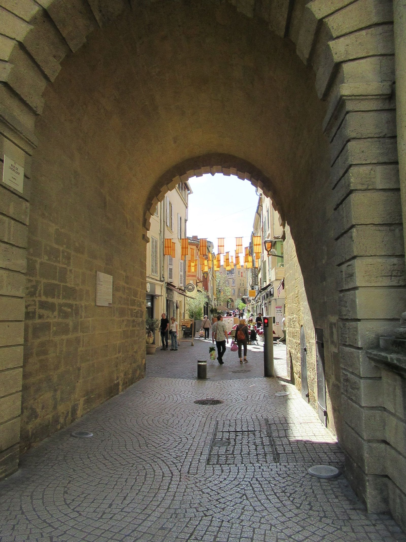 Porte de l'Horloge à Salon de Provence en France