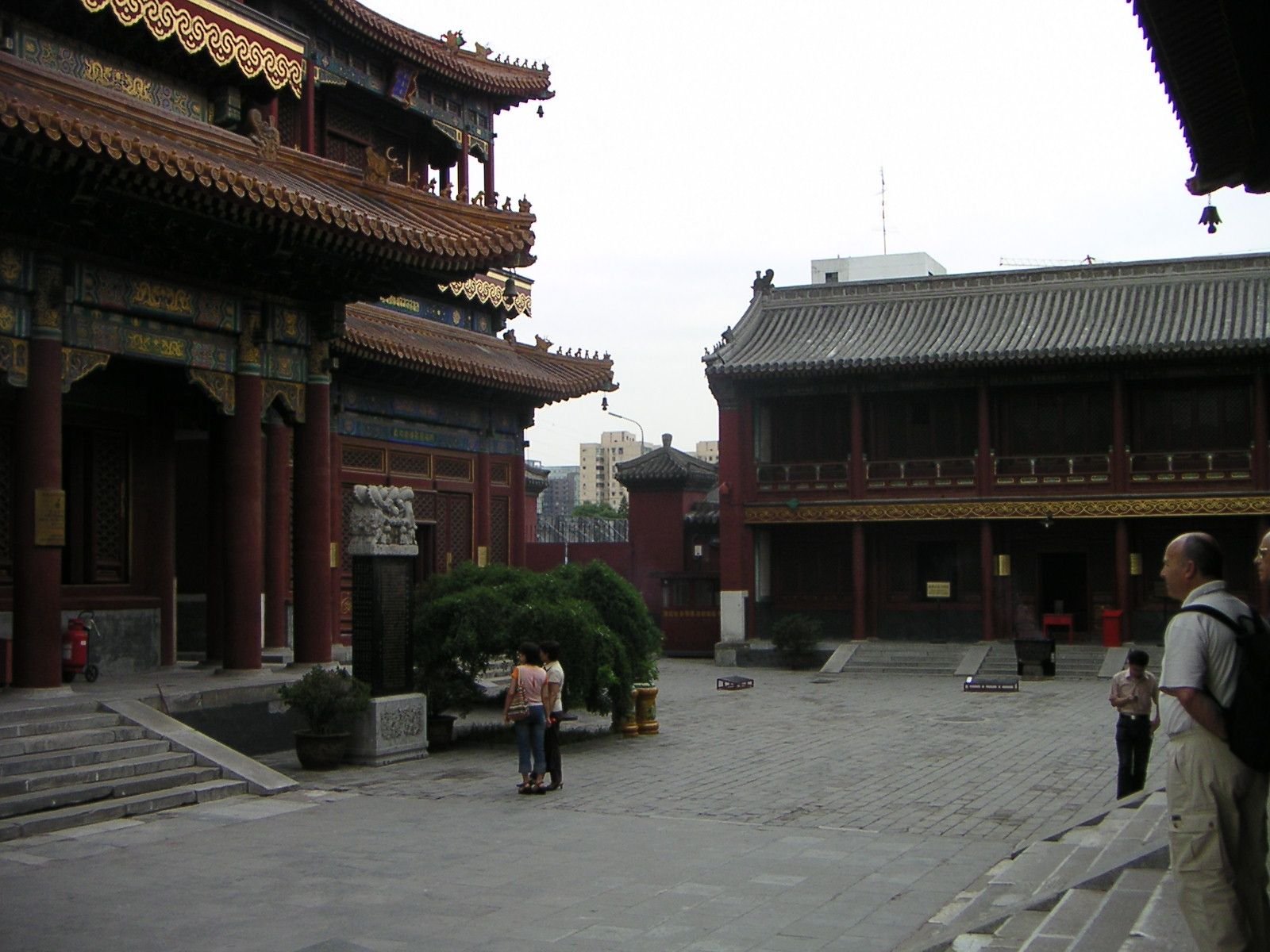 Visite du temple yonghe en Chine, Asie photo gratuite