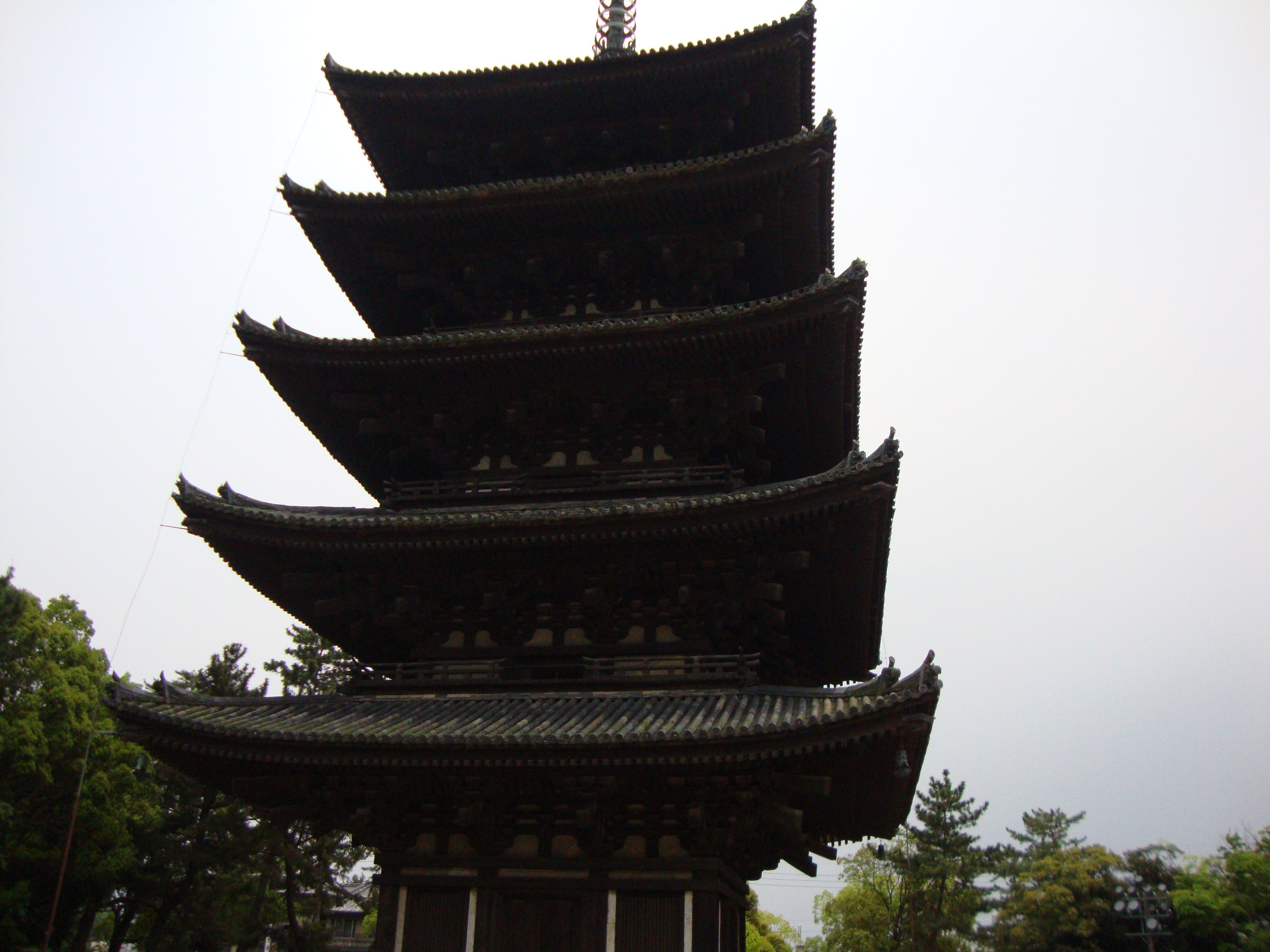 The pagoda of Kōfuku-ji temple, free photo