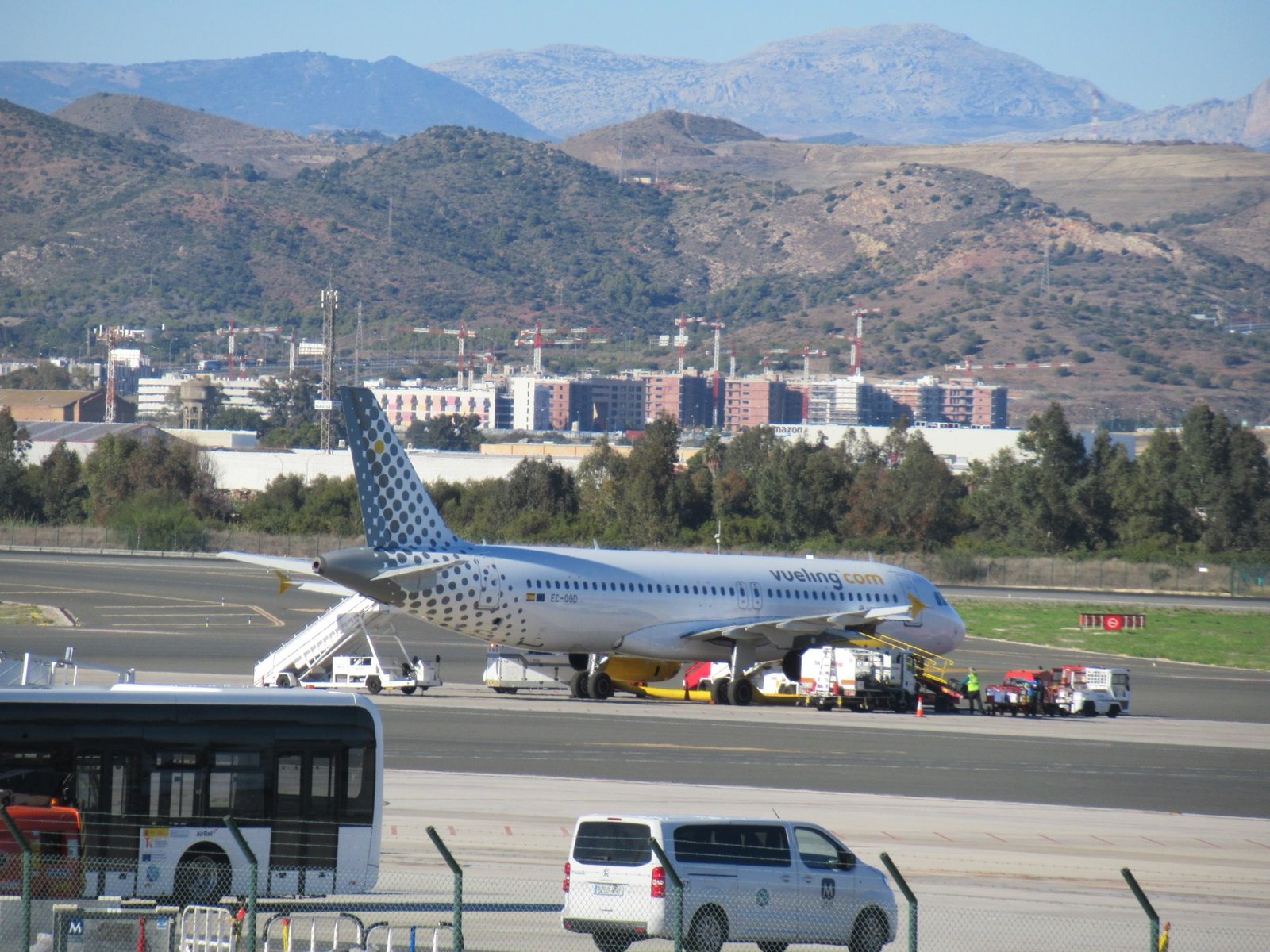 Un Airbus A320 de la compagnie aérienne espagnole, photo gratuite