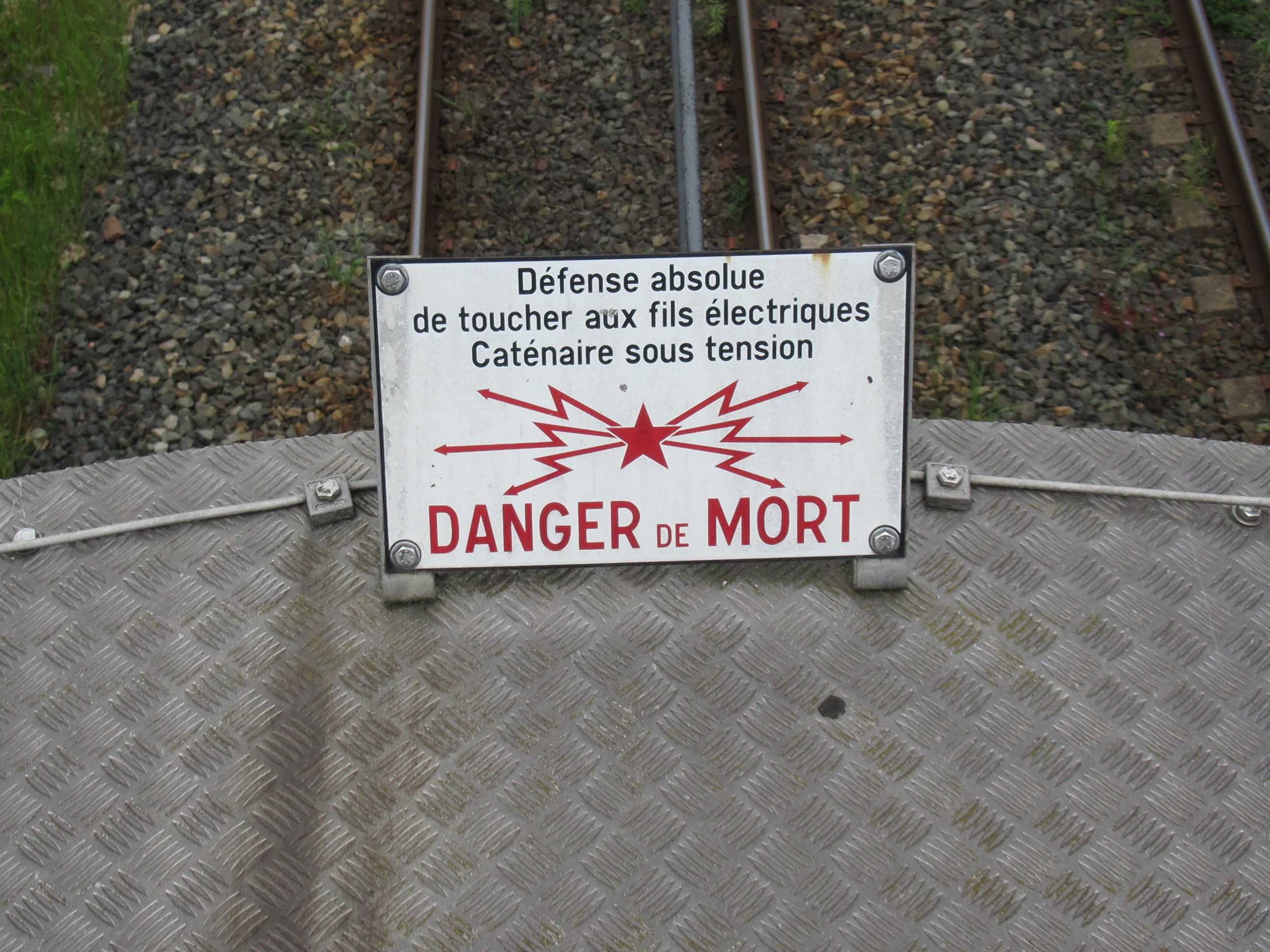 Plaque émaillée