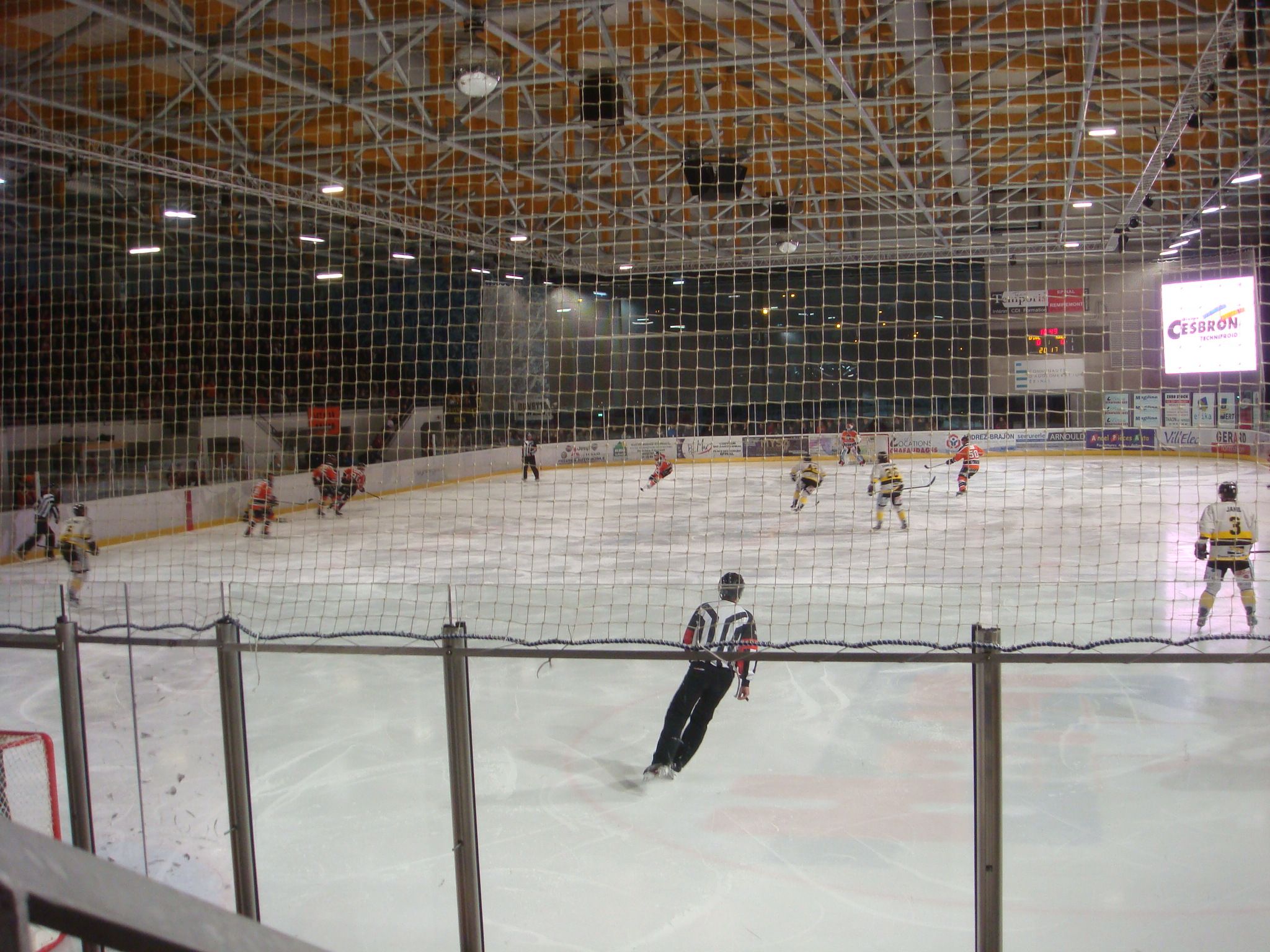 ice hockey game