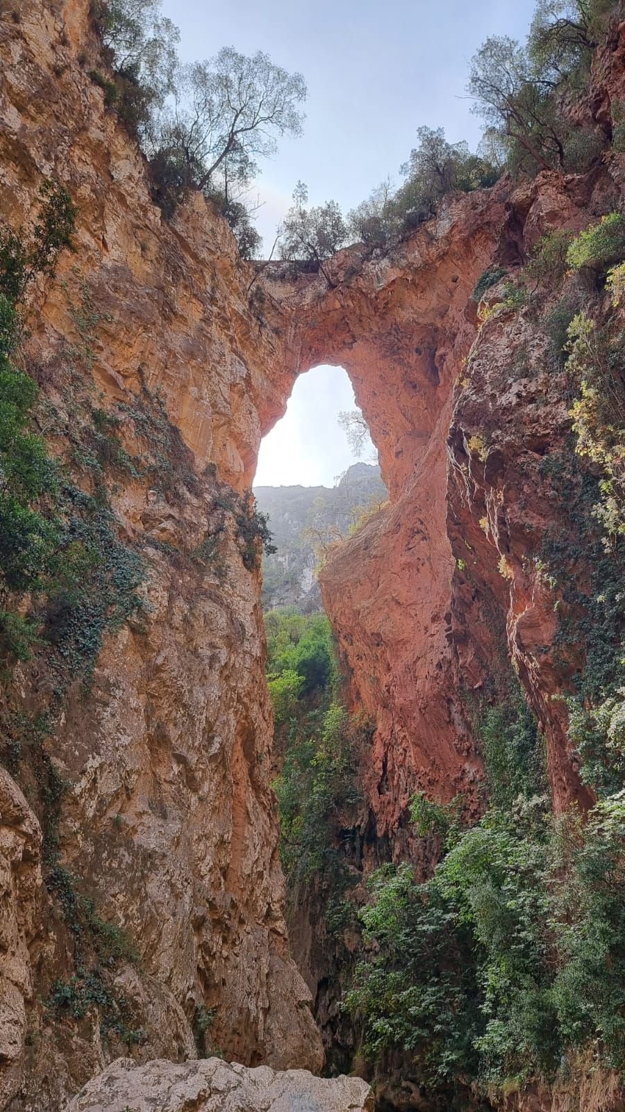 Le pont de Dieu à Chefchaouen au Maroc