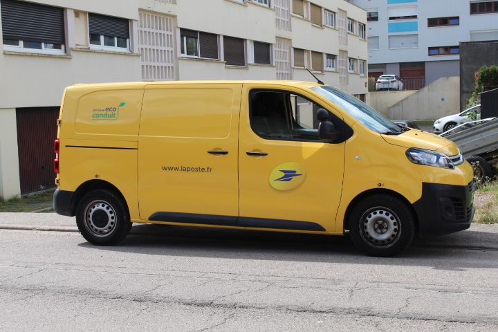 La Poste delivery vehicle
