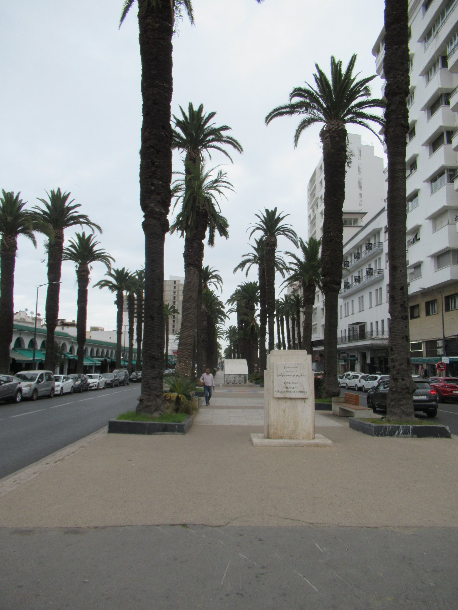 Centre-ville de Casablanca au Maroc