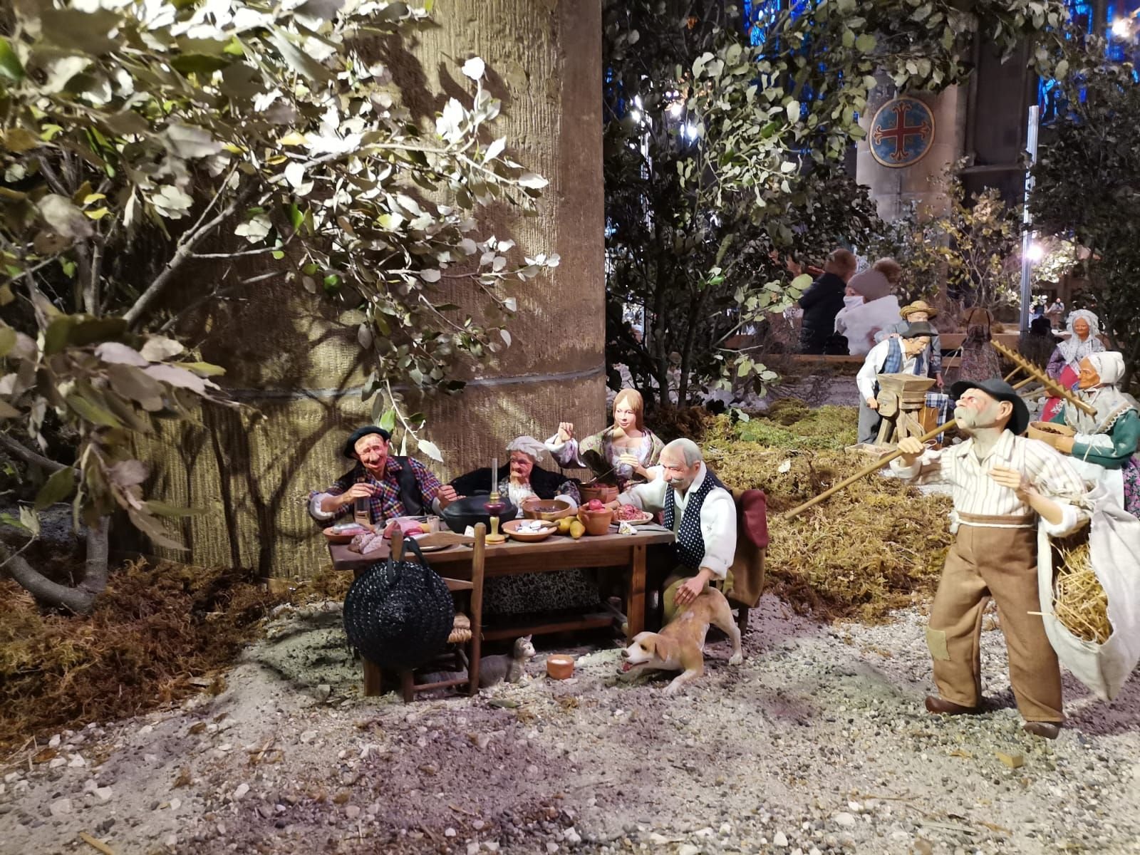 La crèche de l'église Ste Ségolène à Metz Moselle, photo gratuite