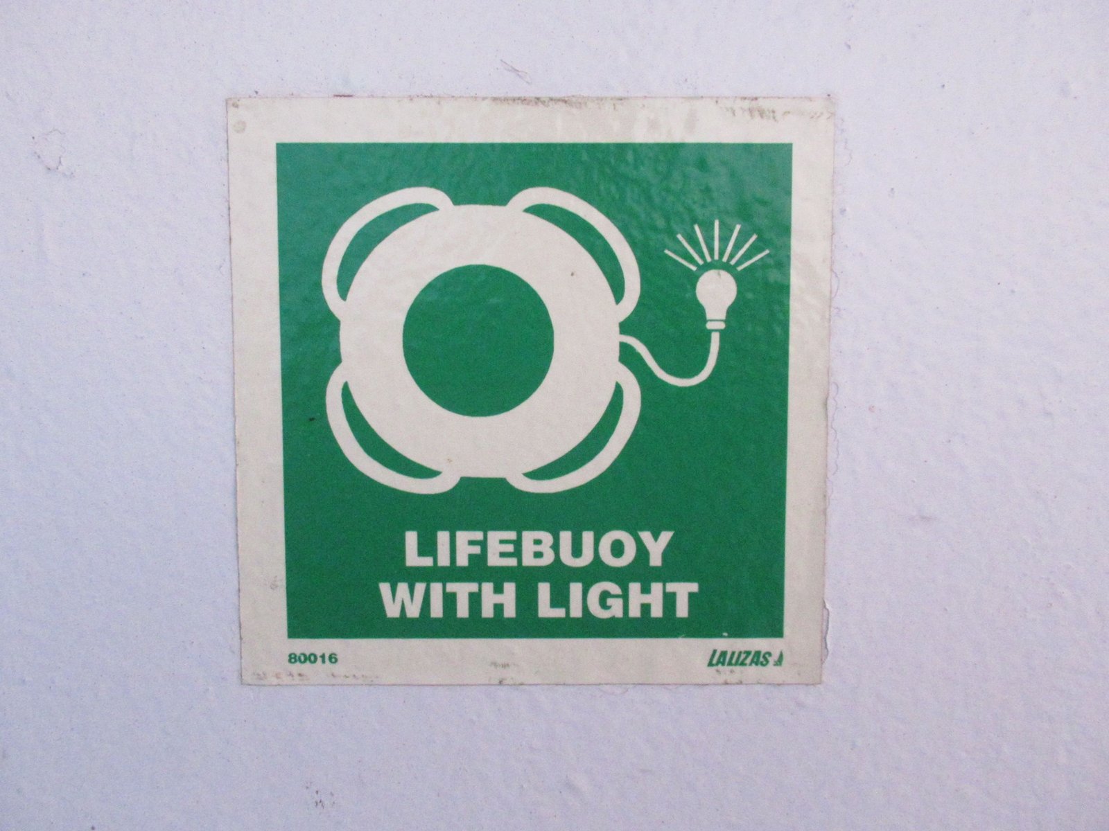 Panneau de sécurité maritime en anglais photo gratuite