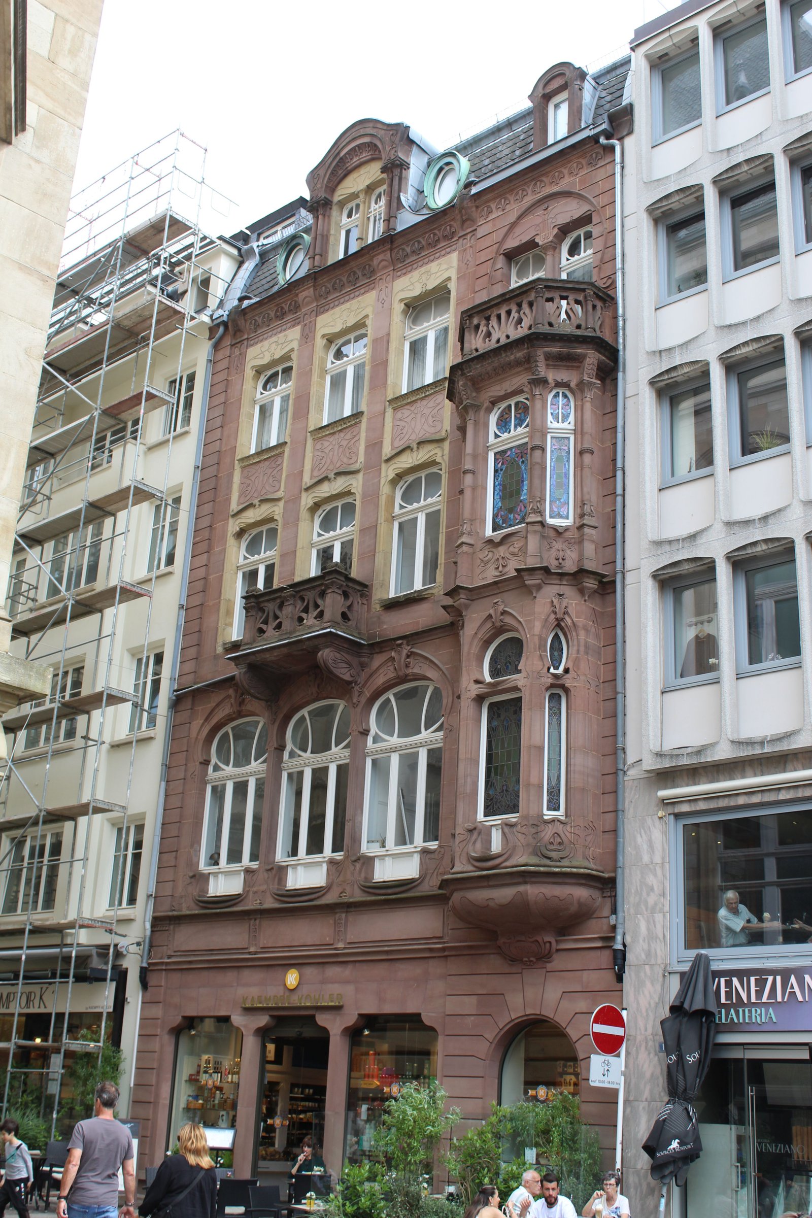 Bâtiment Art nouveau à Luxembourg-Ville, photo gratuite