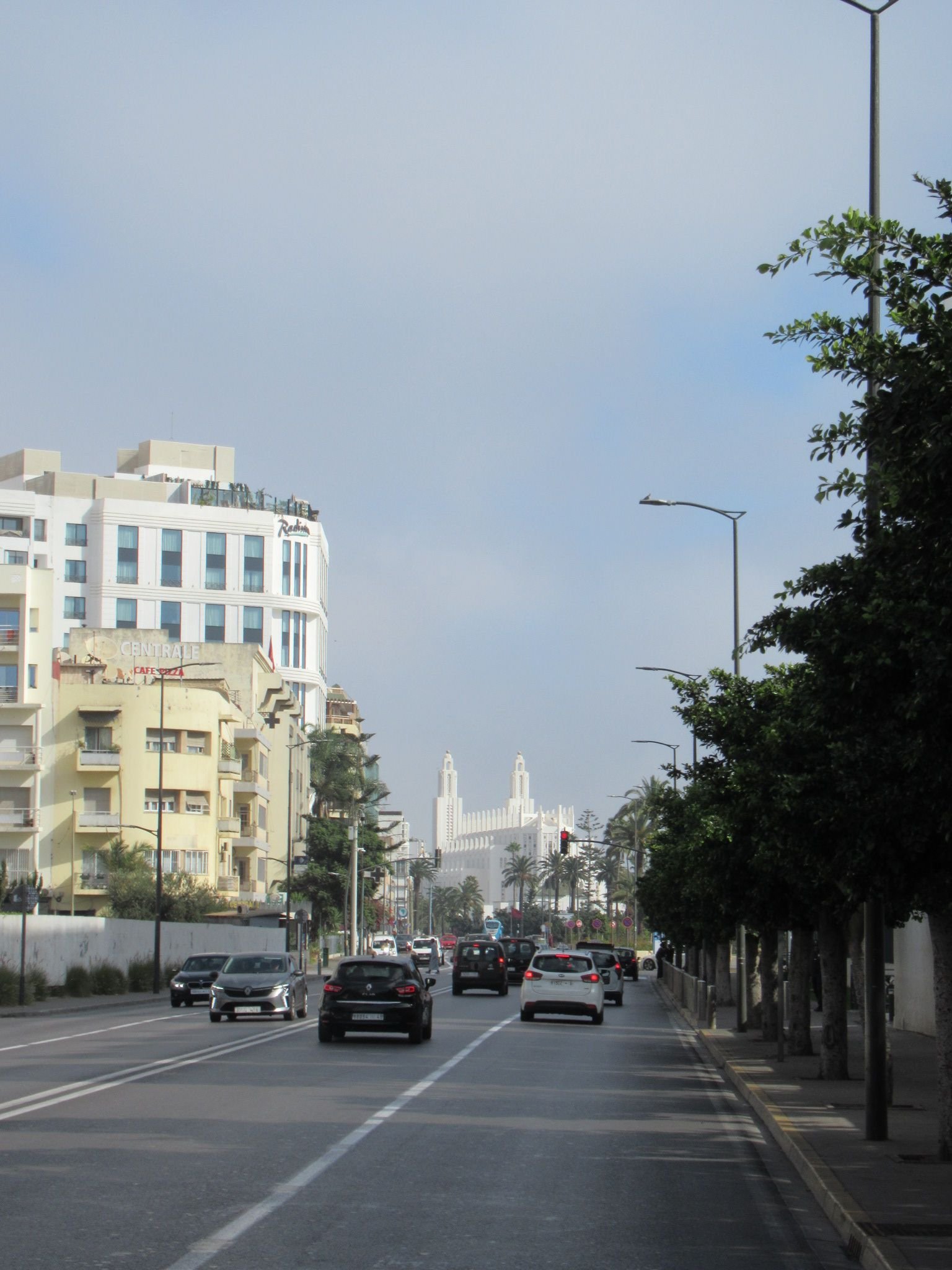 Boulevard Roudani à Casablanca, photo gratuite