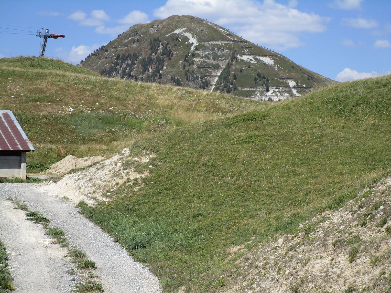 Aperçu du Mont Saint-Jacques à La Plagne Tarentaise en France