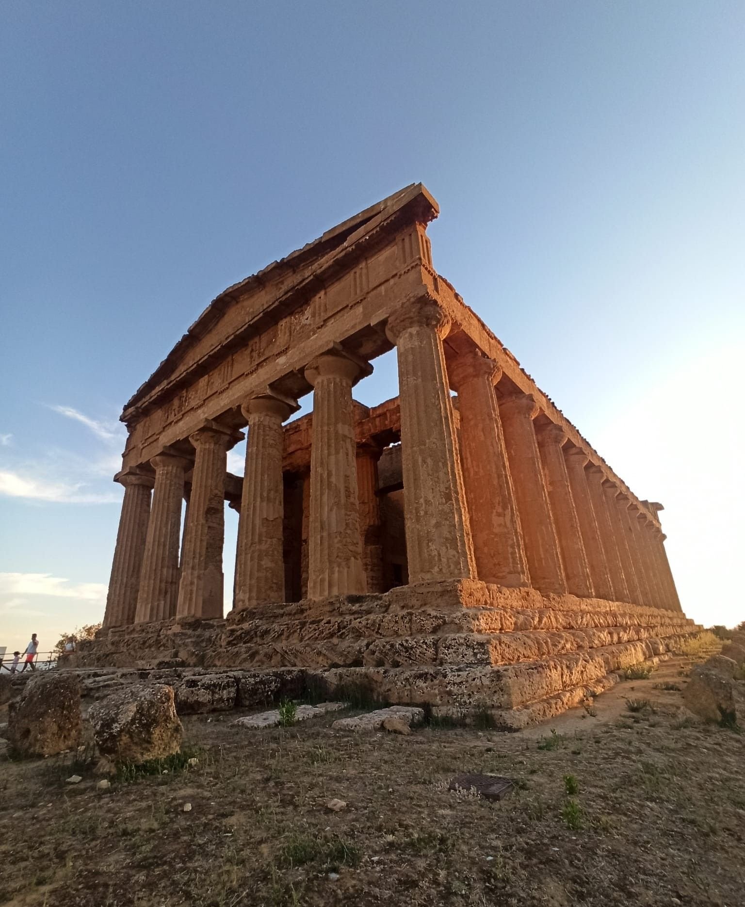 Temple de la Concorde en Sicile, photo gratuite