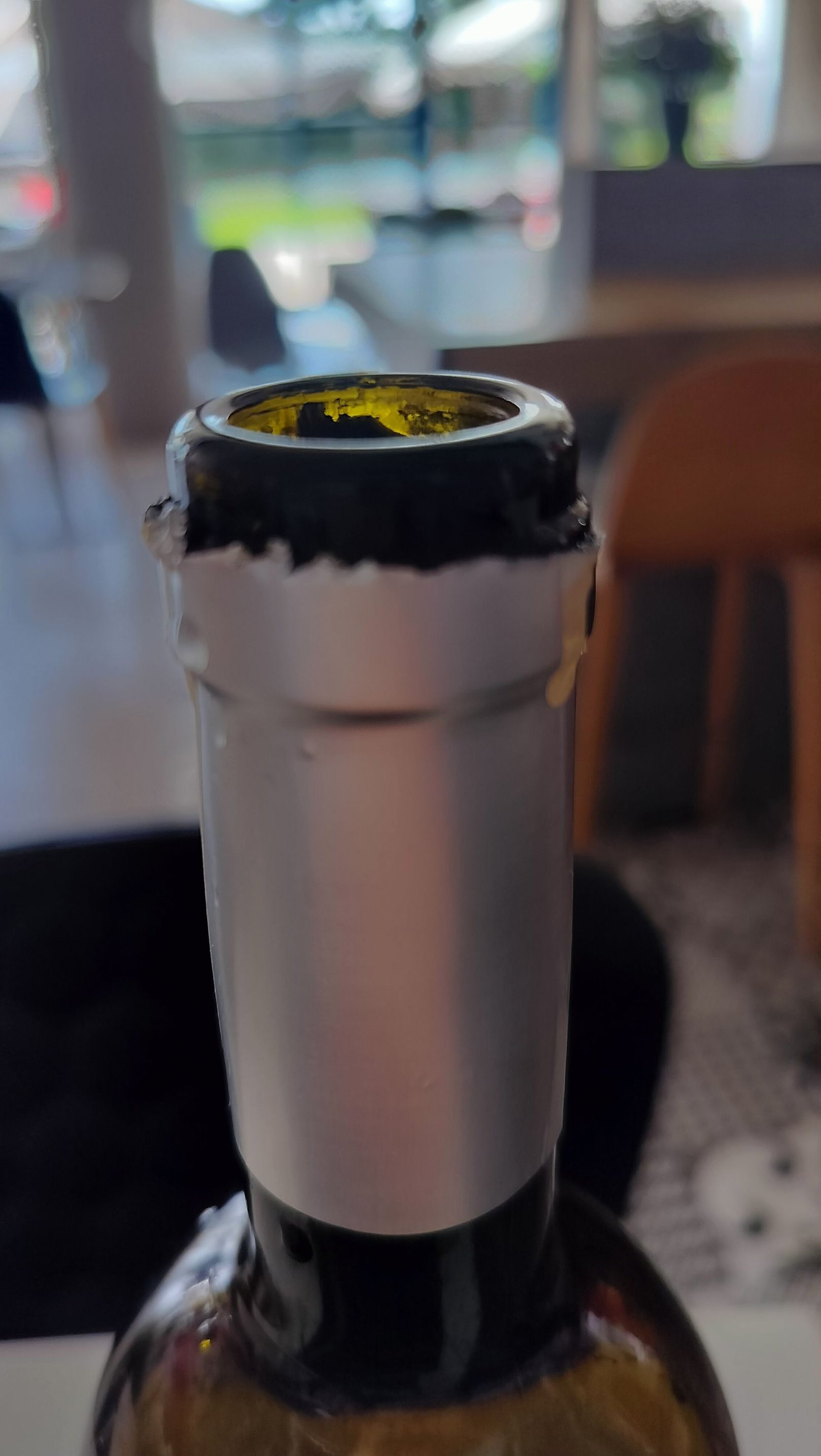 Goulot d'une bouteille