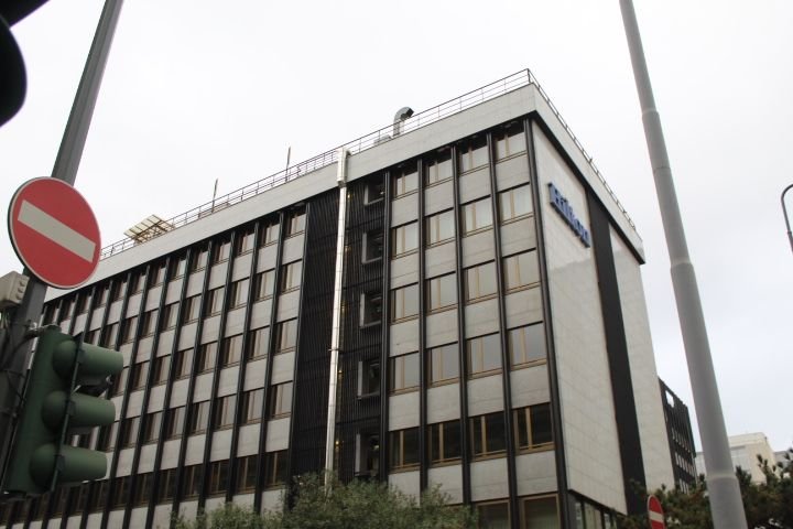 Hilton hotel in the city of Milan Lombardy in Italy free photo