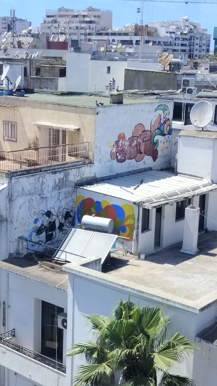 Paysage urbain à Casablanca, batiment, photo gratuite