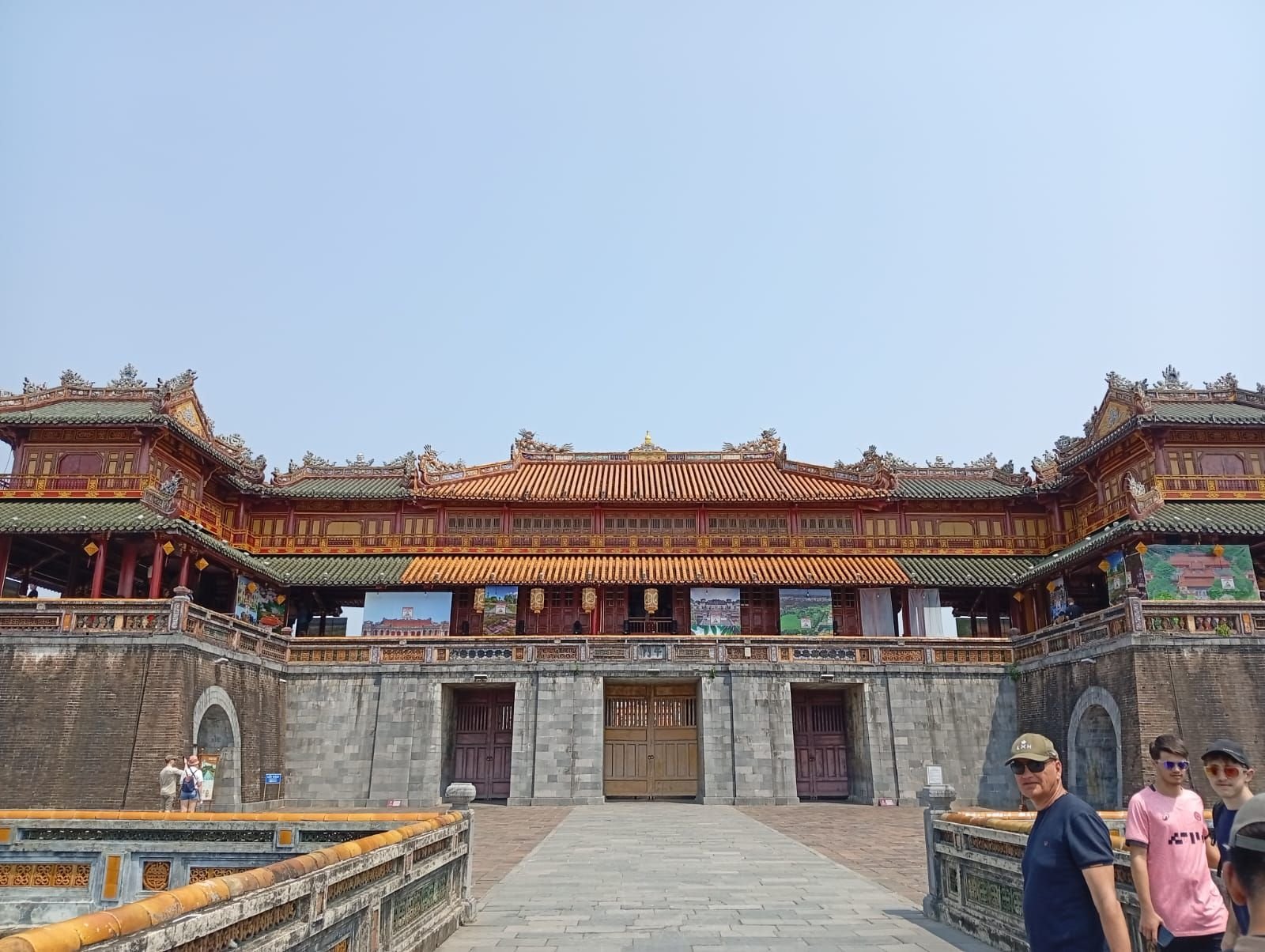 Noon Gate, Imperial City of Hue in Vietnam, free photo