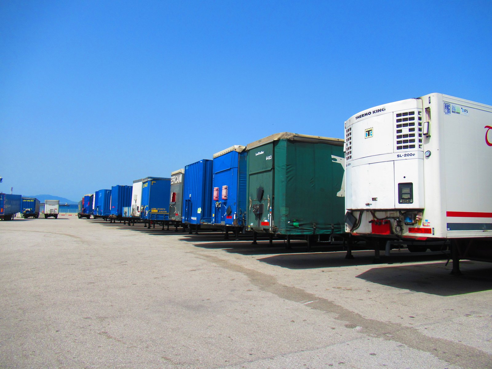 Logistique remorques photo gratuite