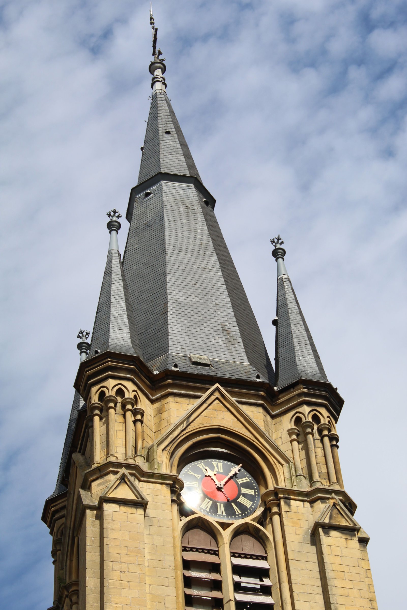 Clocher du temple protestant de Montigny-lès-Metz, photo gratuite