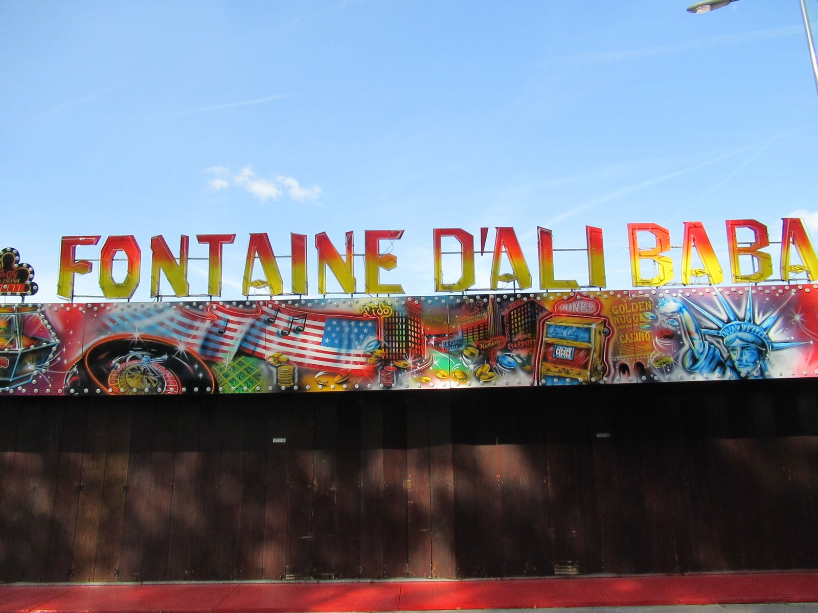 Casino LA FONTAINE D'ALI BABA de fête foraine