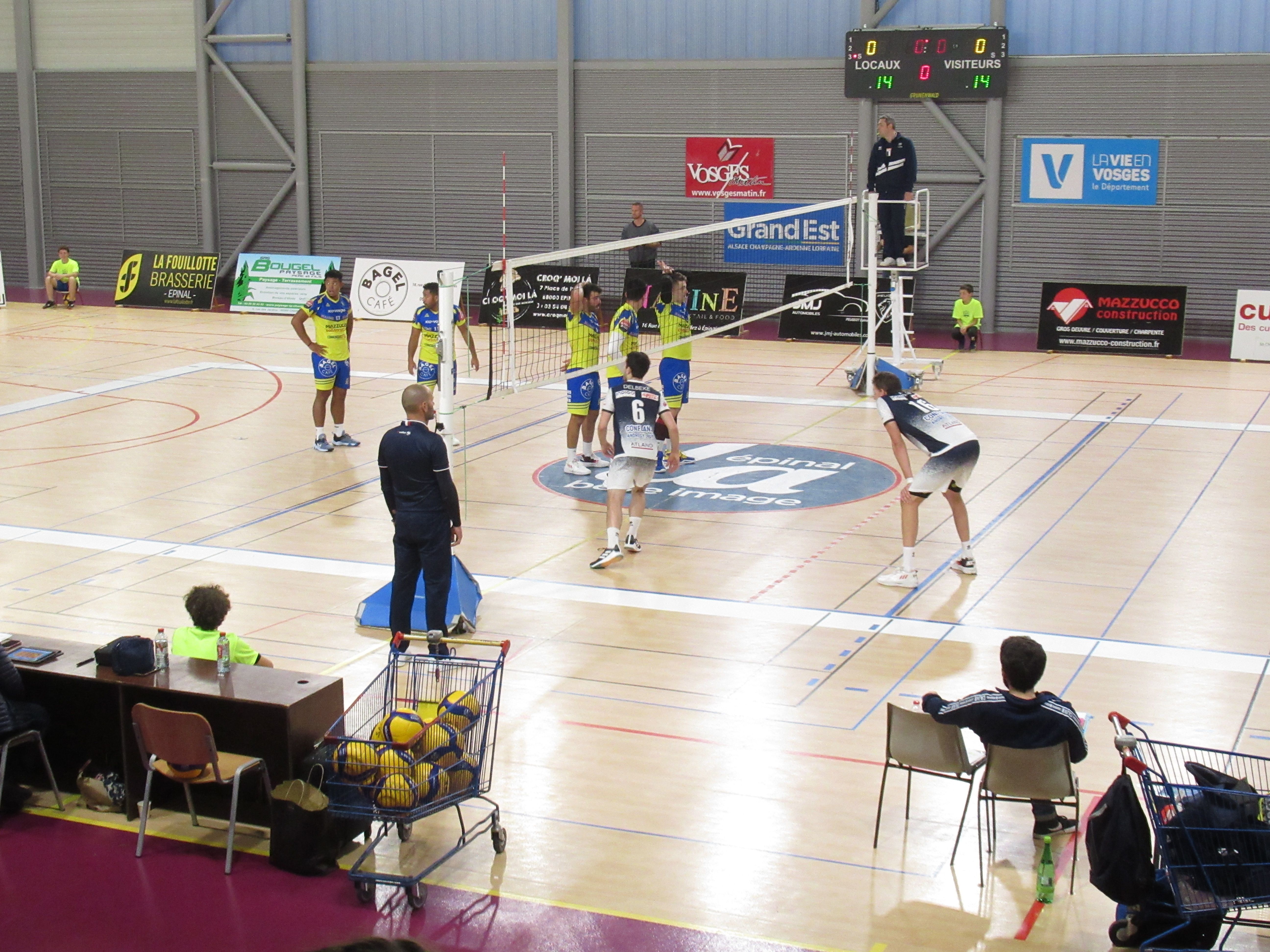 Match de Volley-Ball à Épinal