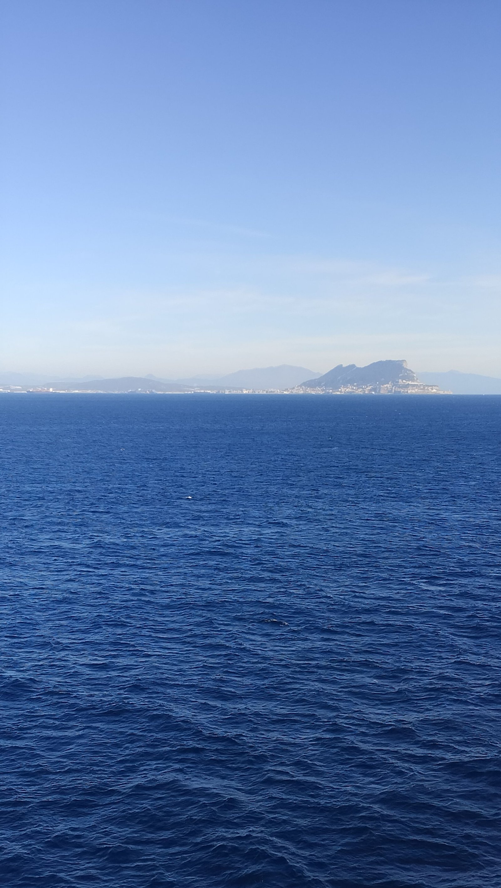 Un moment de vue sur le détroit de Gibraltar, photo gratuite