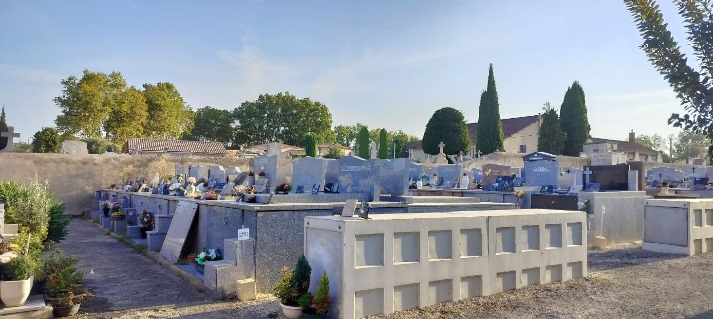 Cimetière de Pélissanne en France