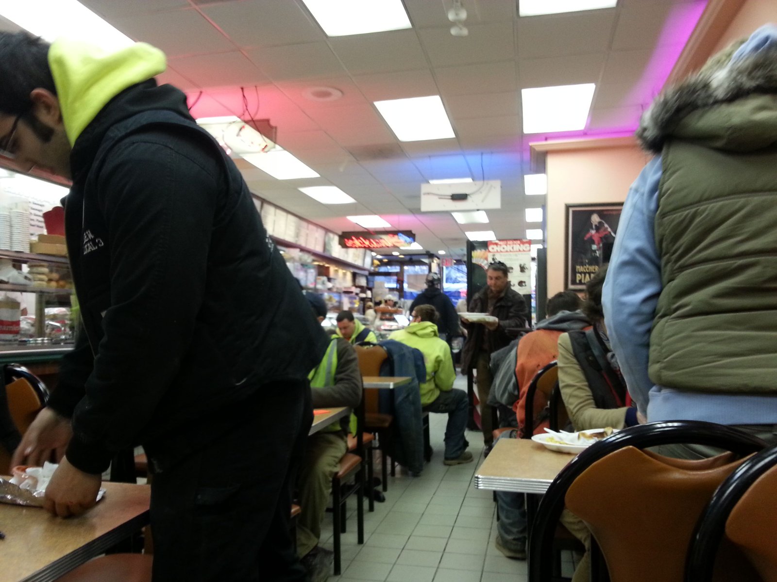 Personne prenant un petit-déjeuner au restaurant à New York, États-Unis, photo gratuite