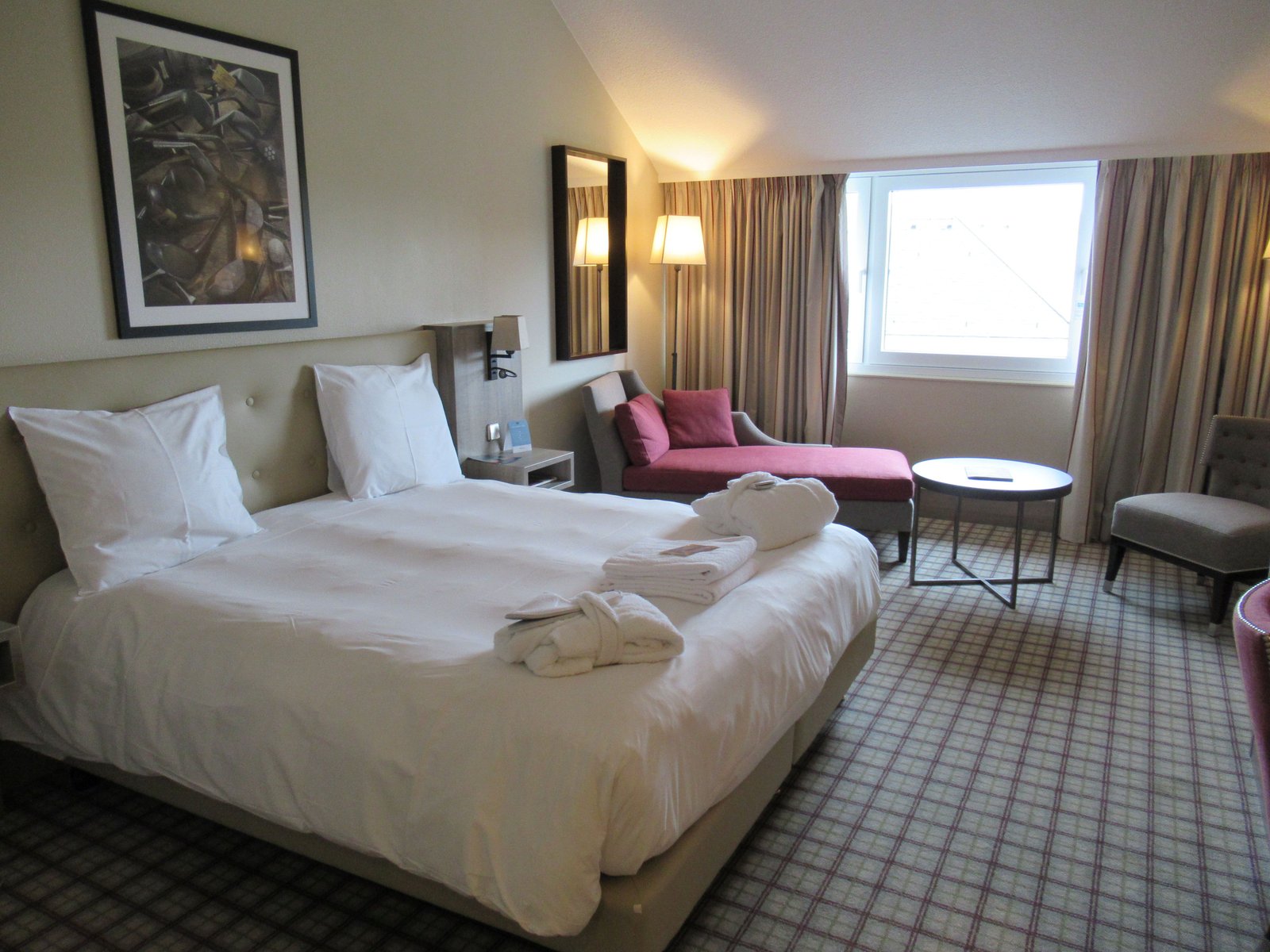 Chambre d'hôtel design