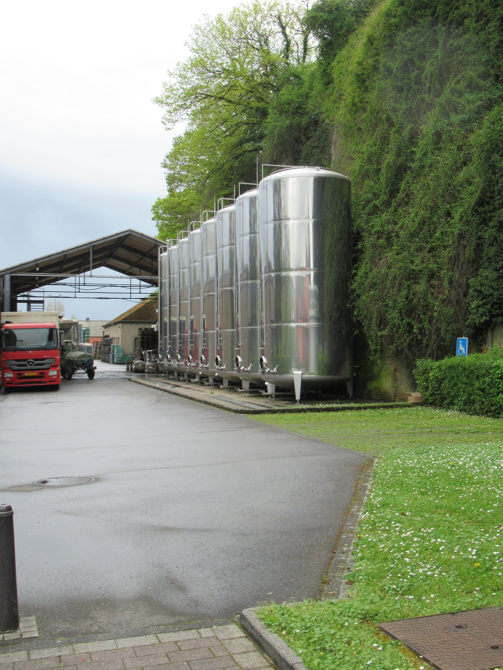 Cuves de stockage inox