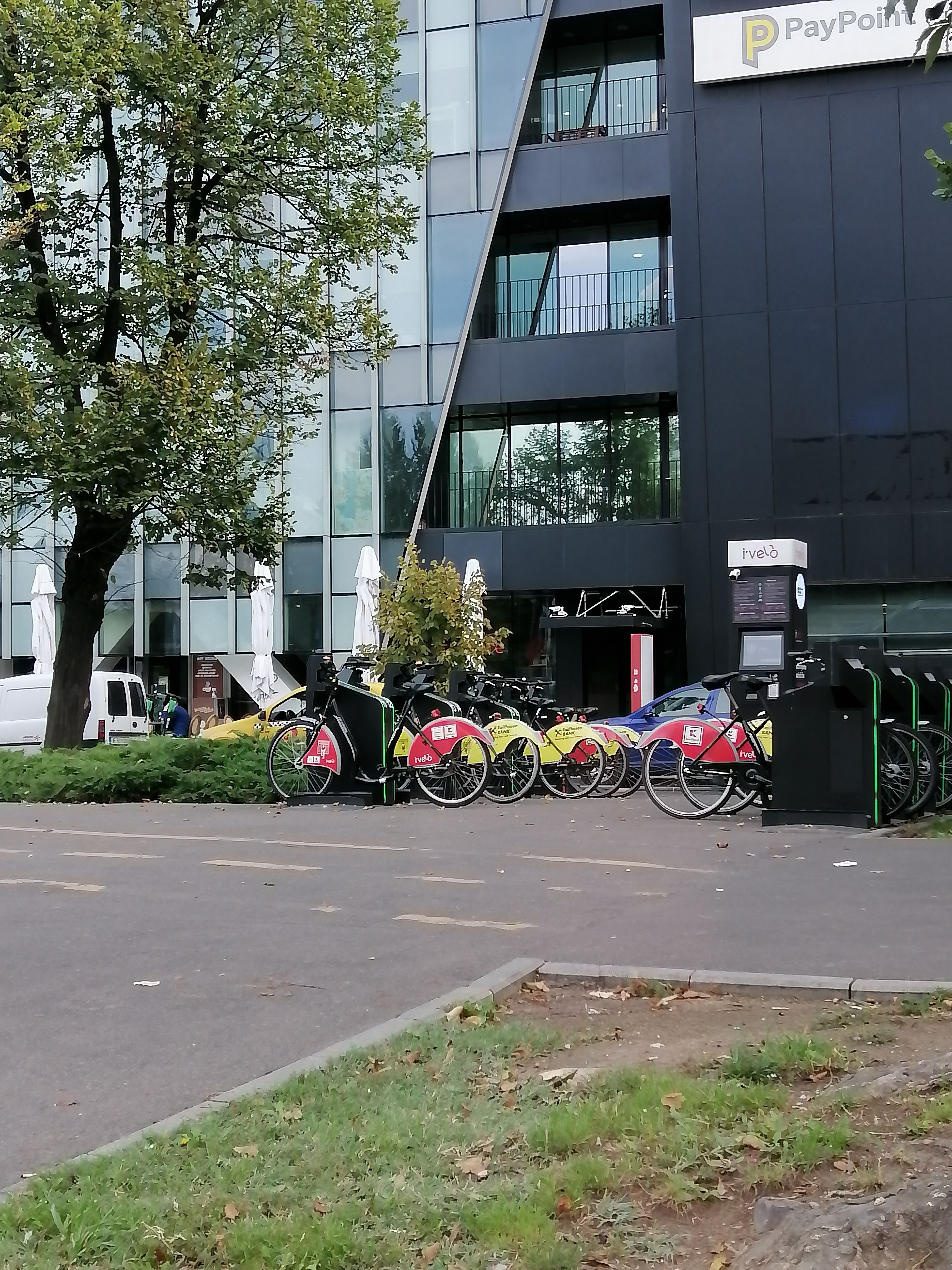 Self-service bikes in Romania in Bucharest