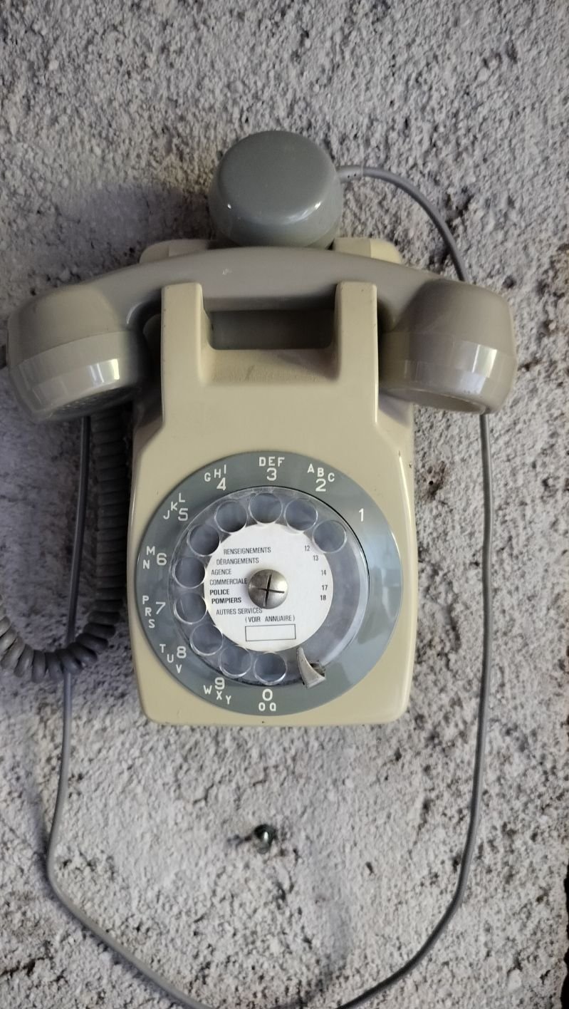 Téléphone mural, Socotel, photo gratuite