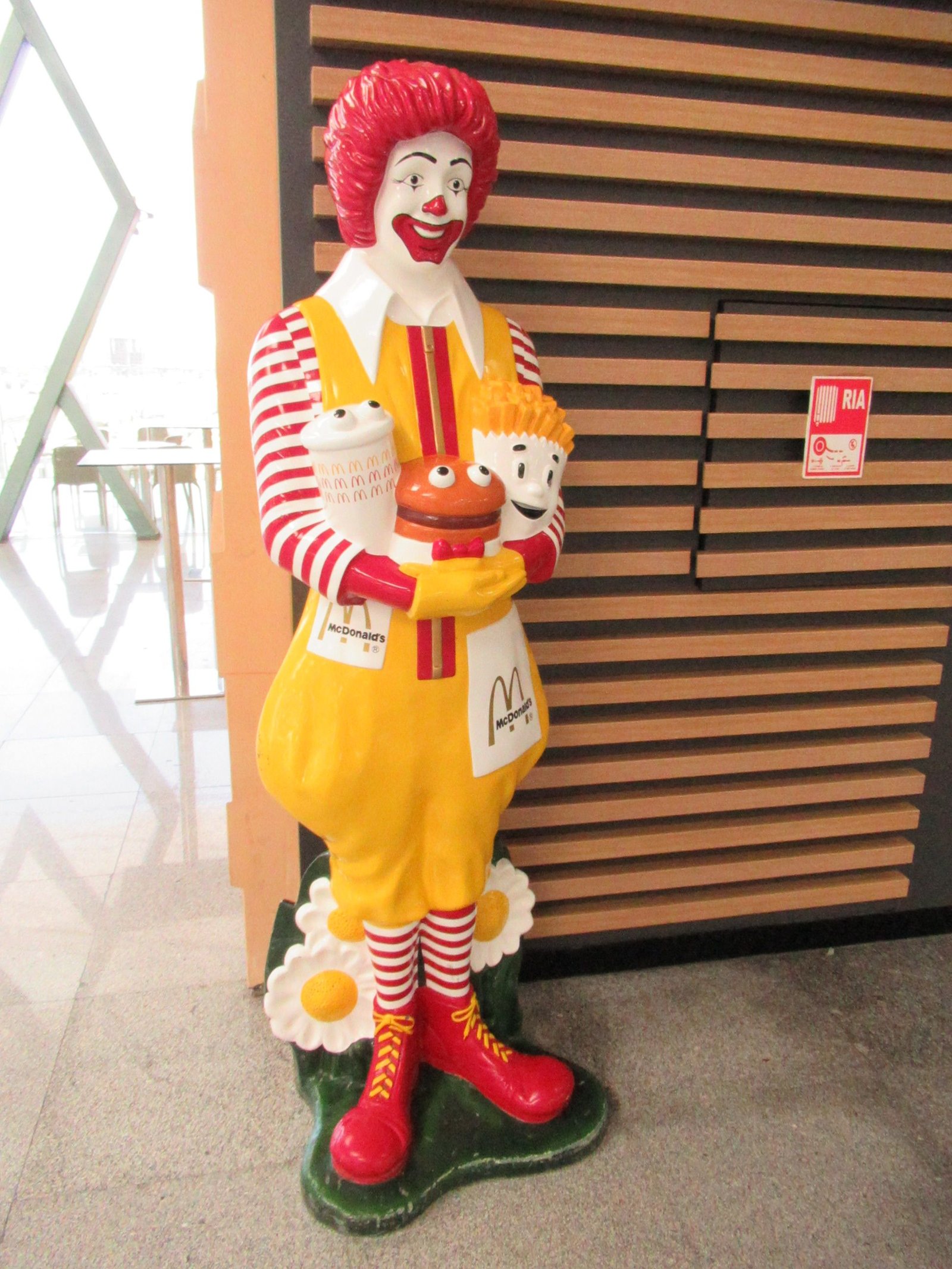 Statue de Ronald McDonald