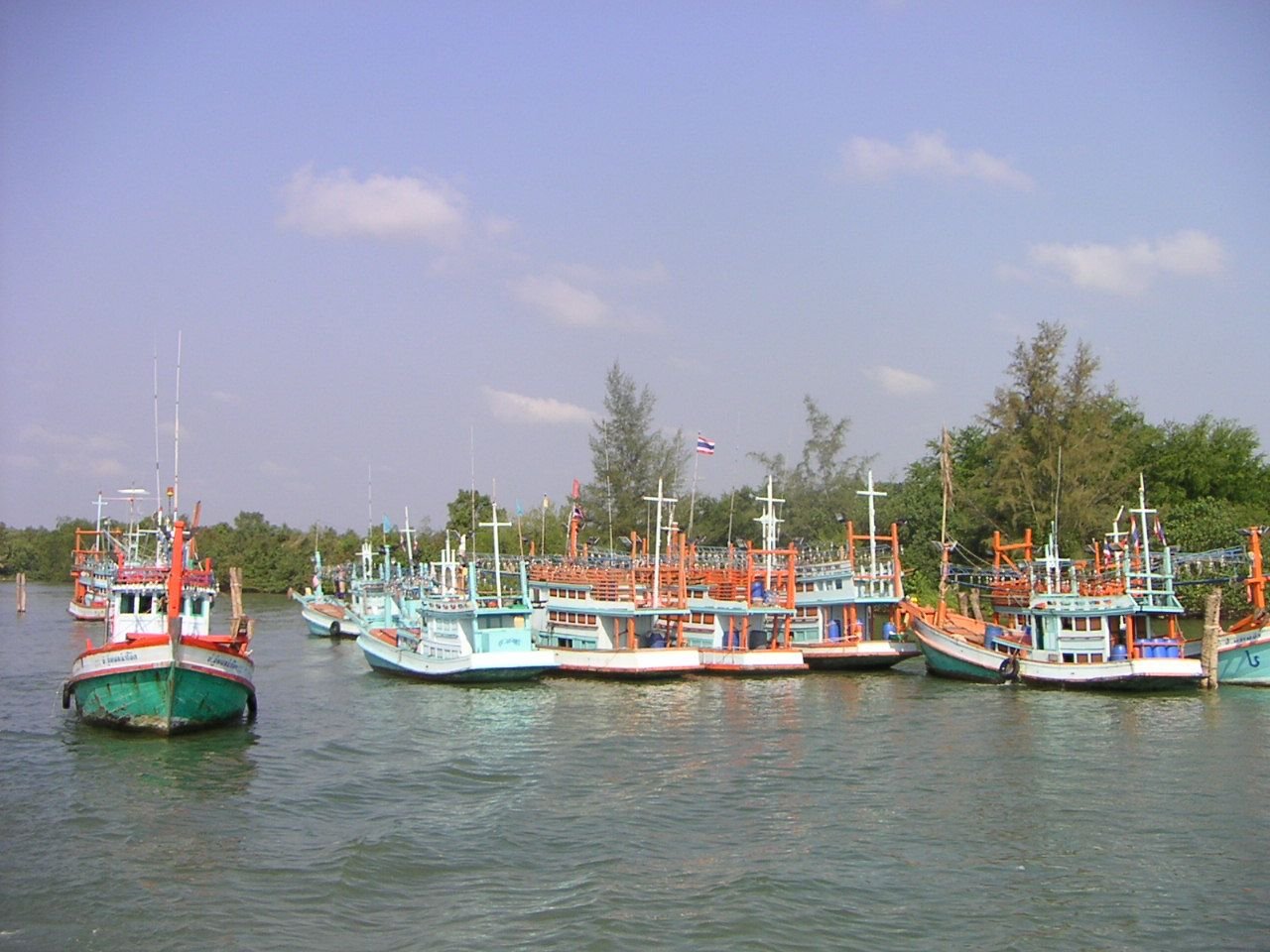 Des bateaux de pêche, photo gratuite