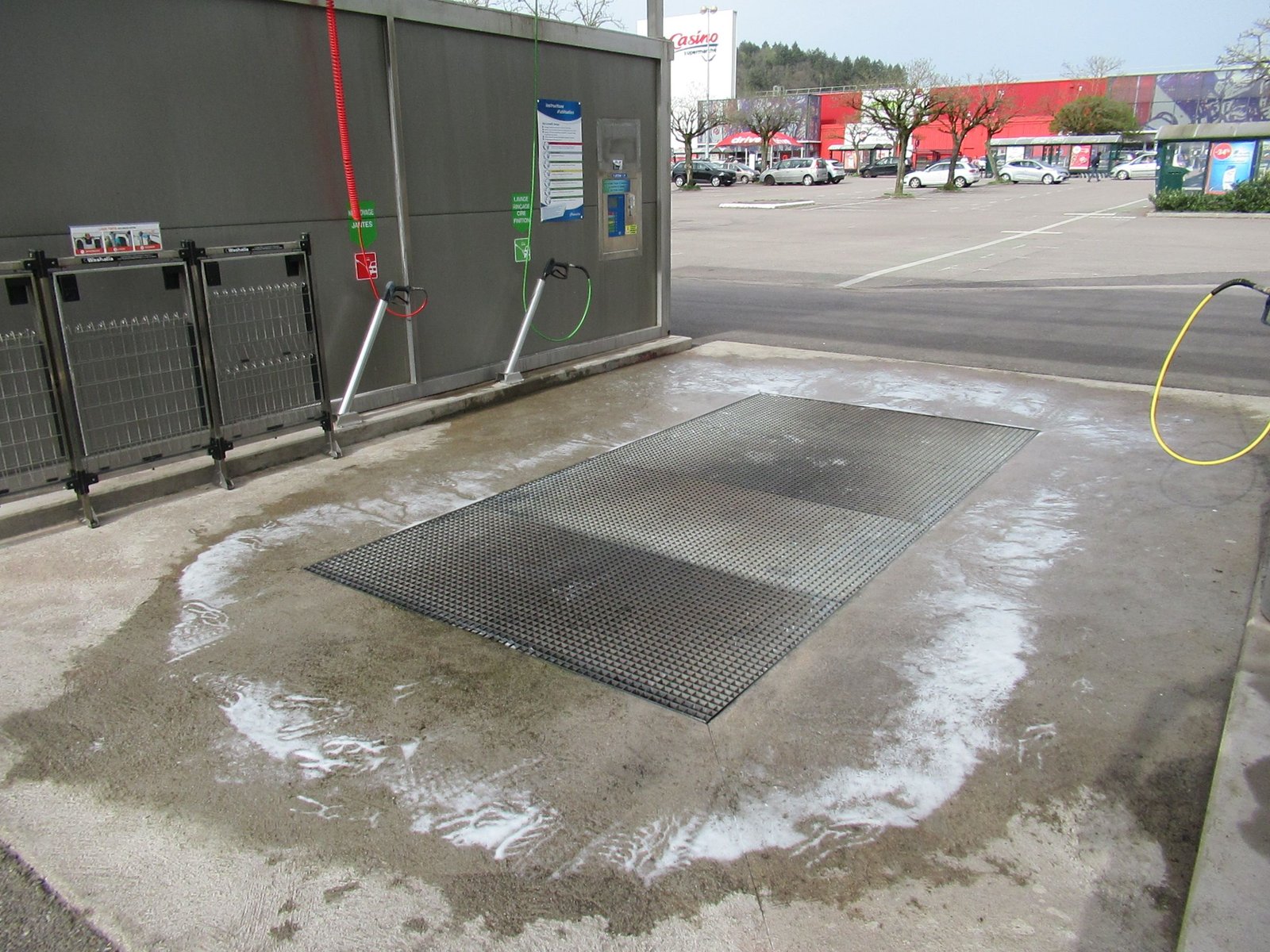 Station de lavage d'automobiles